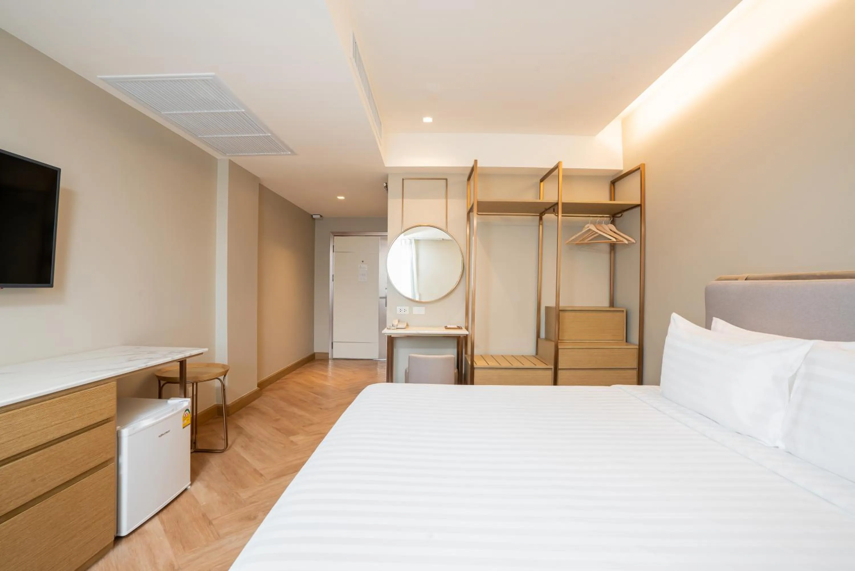 Bed in Away Bangkok Riverside Kene