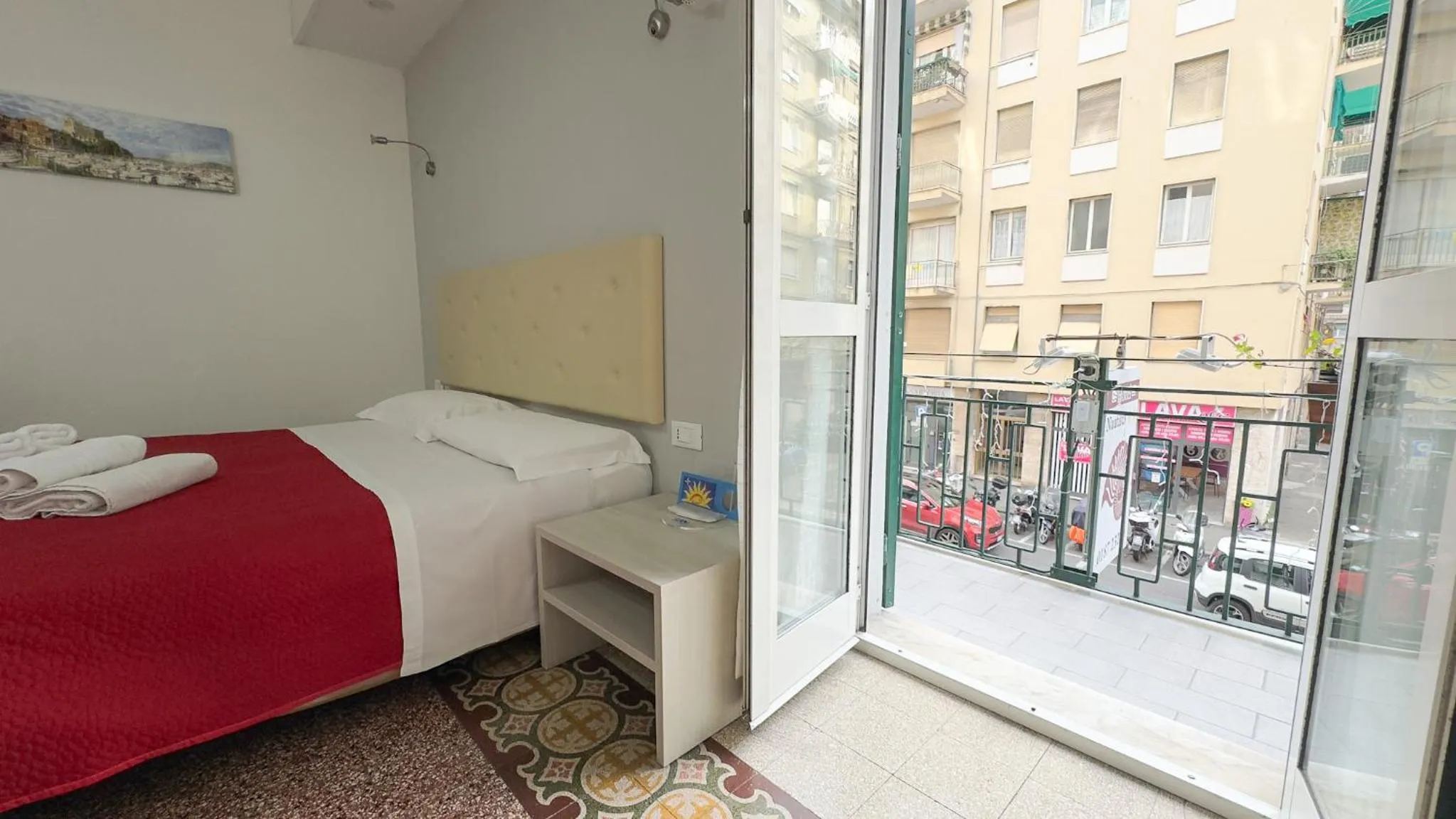 Bed in Nautilus Hotel