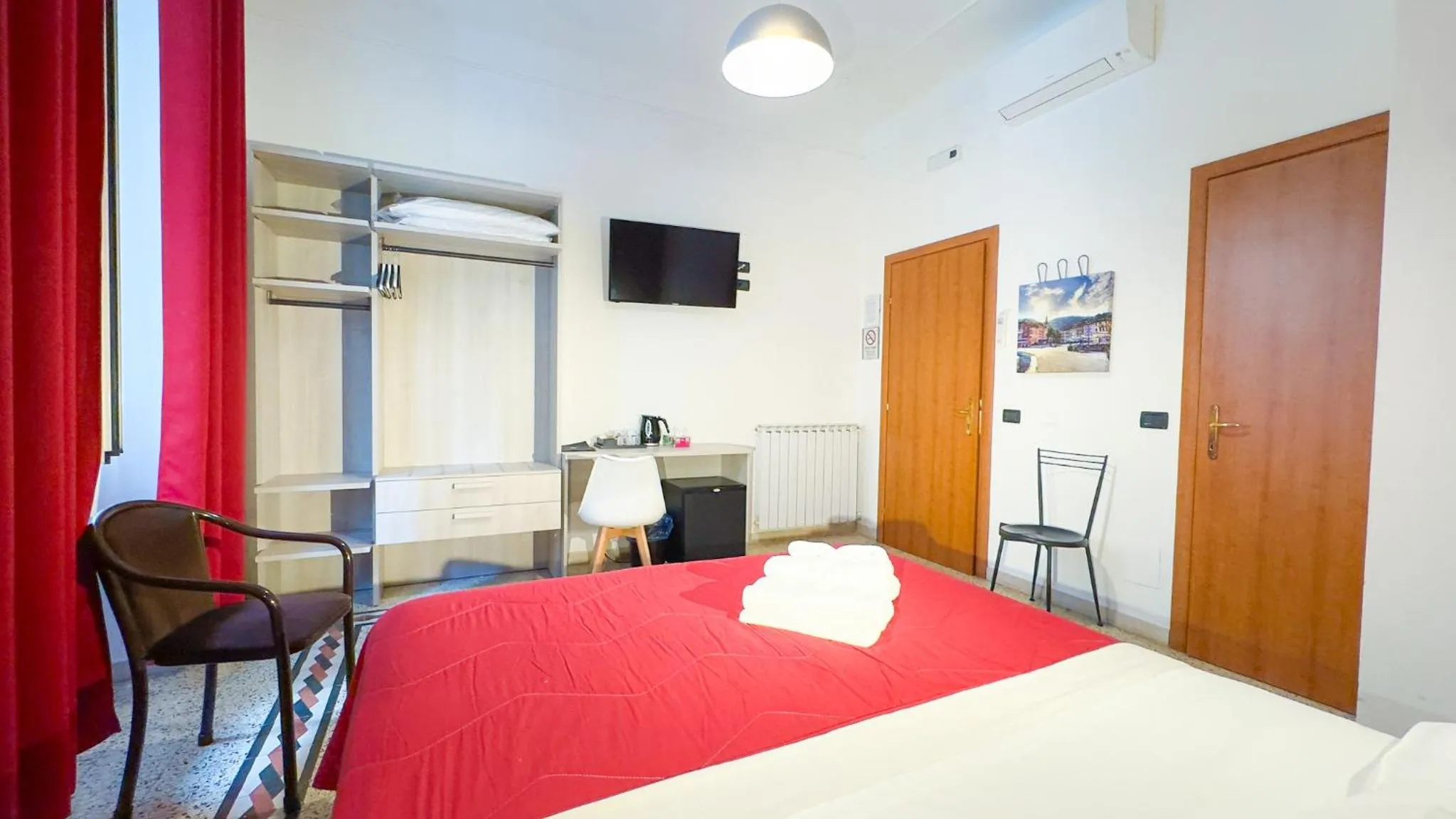 Bed in Nautilus Hotel