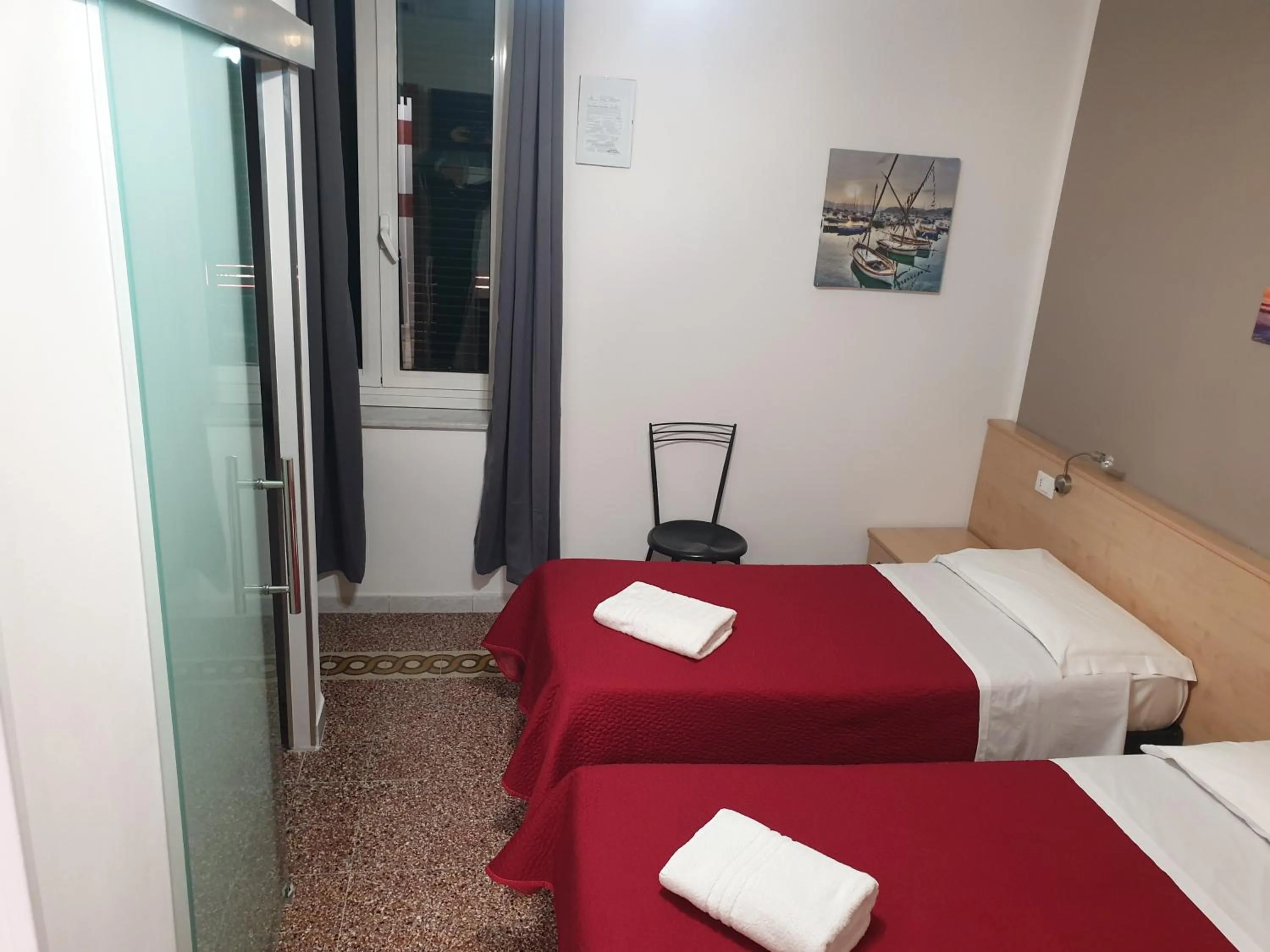 Bed in Nautilus Hotel