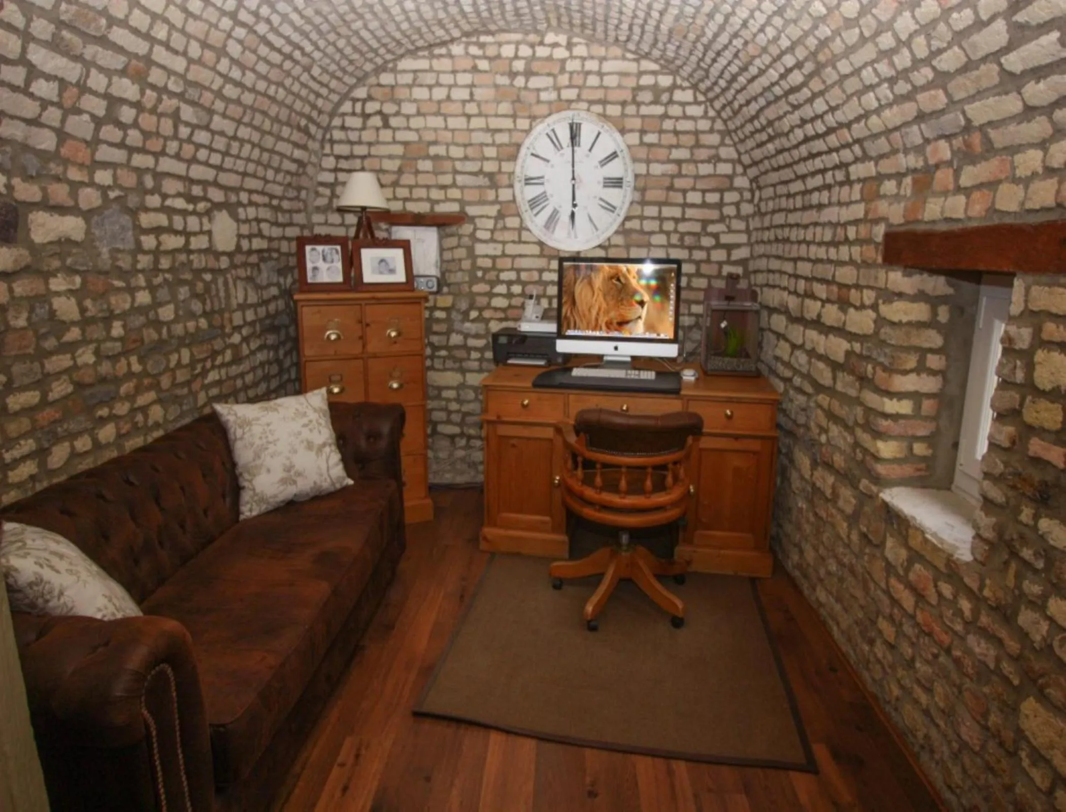 Lobby or reception in La Haute Muraille