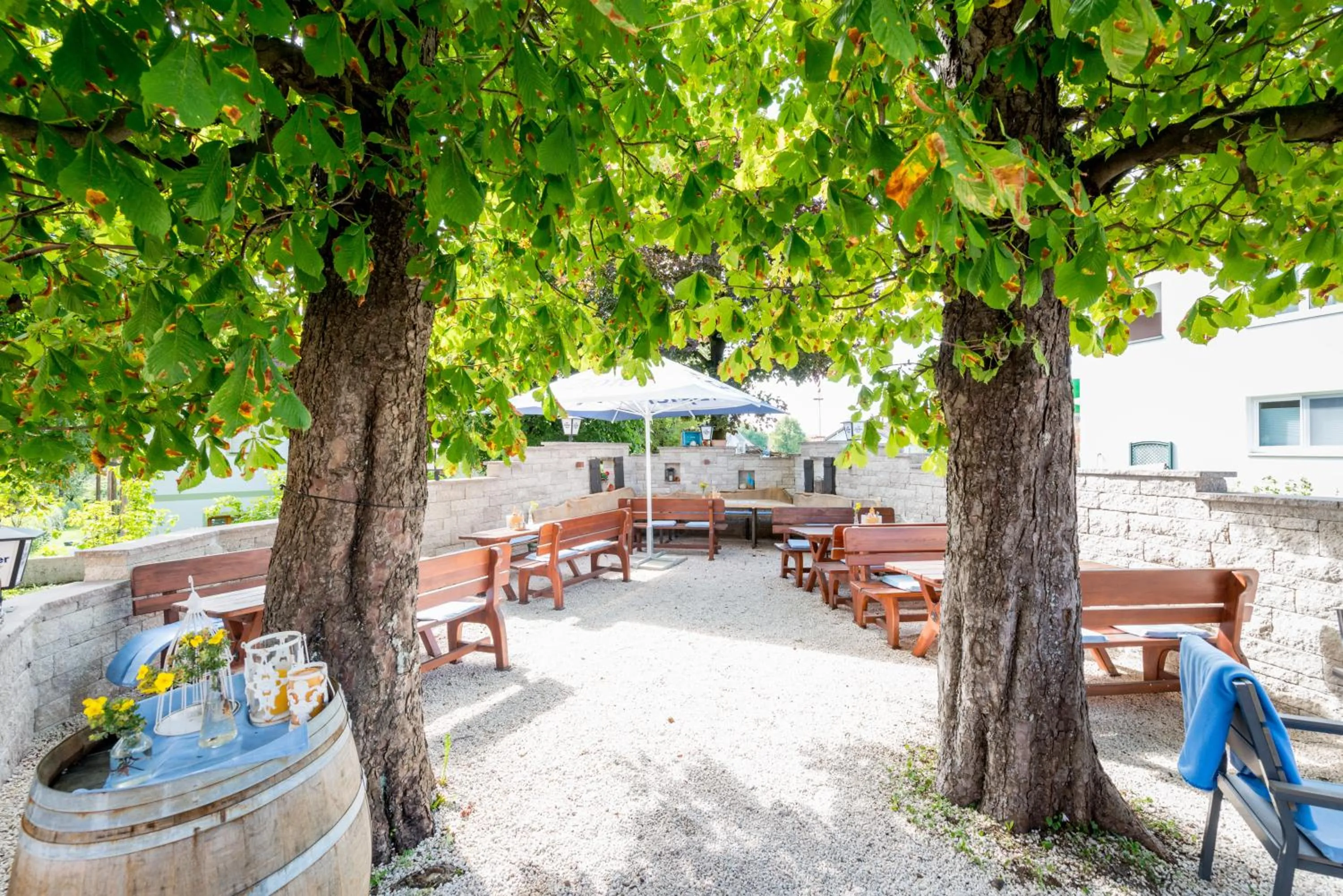 Garden in Kirchenwirt Irrsdorf Familie Schinwald