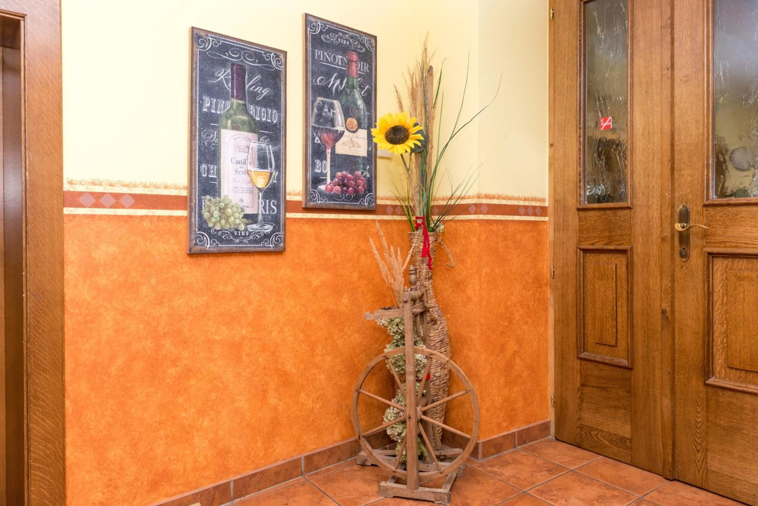 Decorative detail in Kirchenwirt Irrsdorf Familie Schinwald