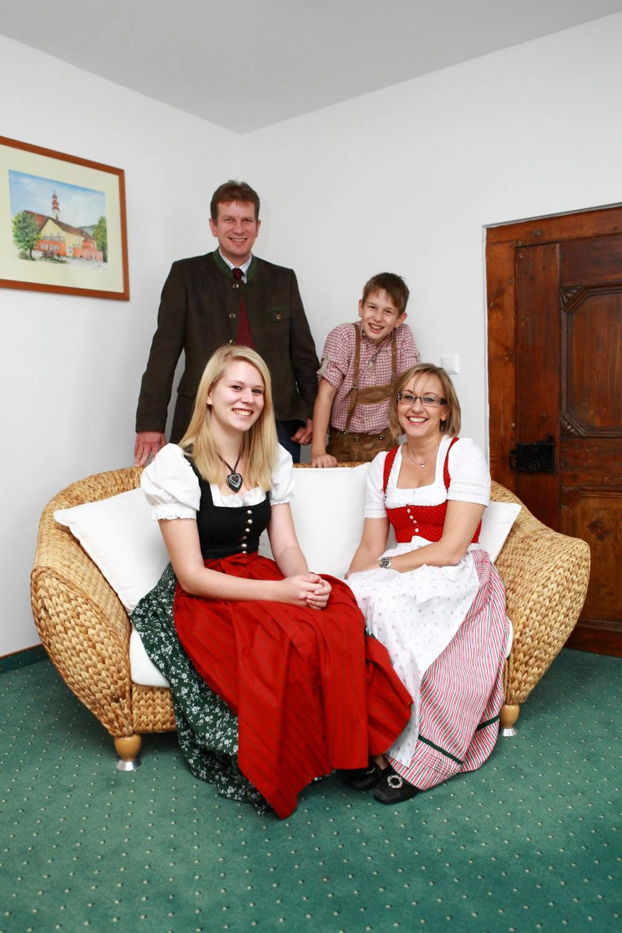 Family in Kirchenwirt Irrsdorf Familie Schinwald