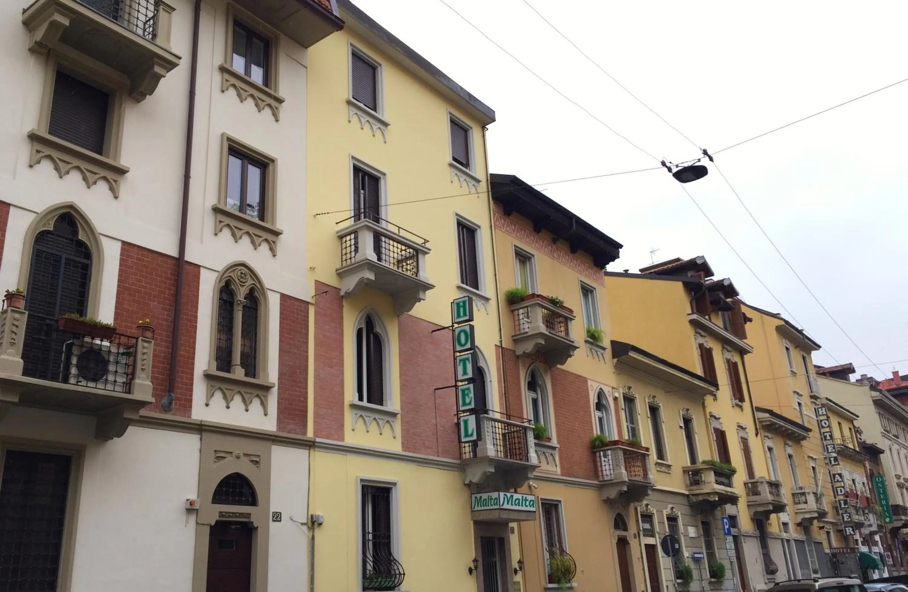 Property building in Hotel Malta