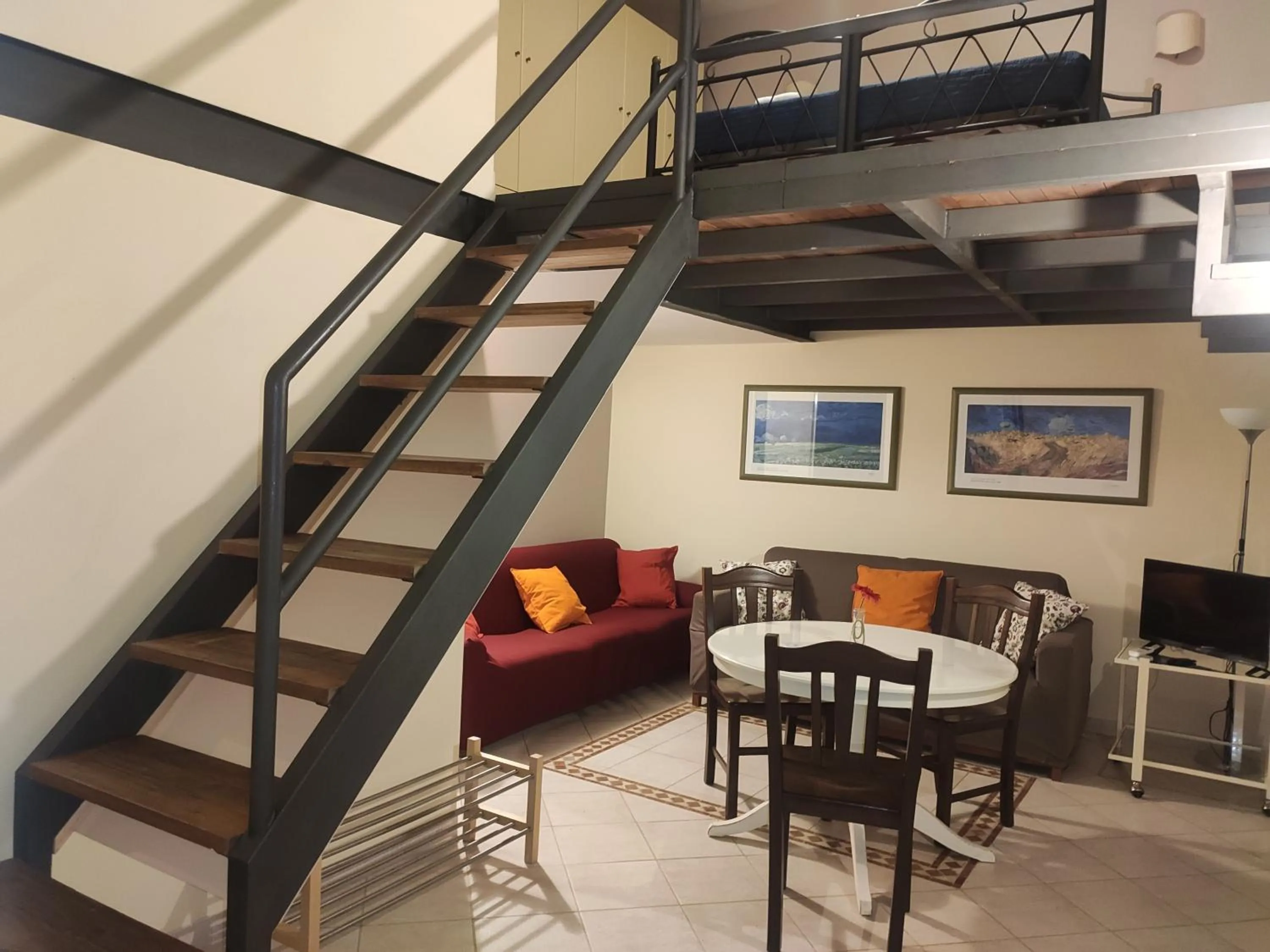 Living room in Case Così Apartments - Napoli