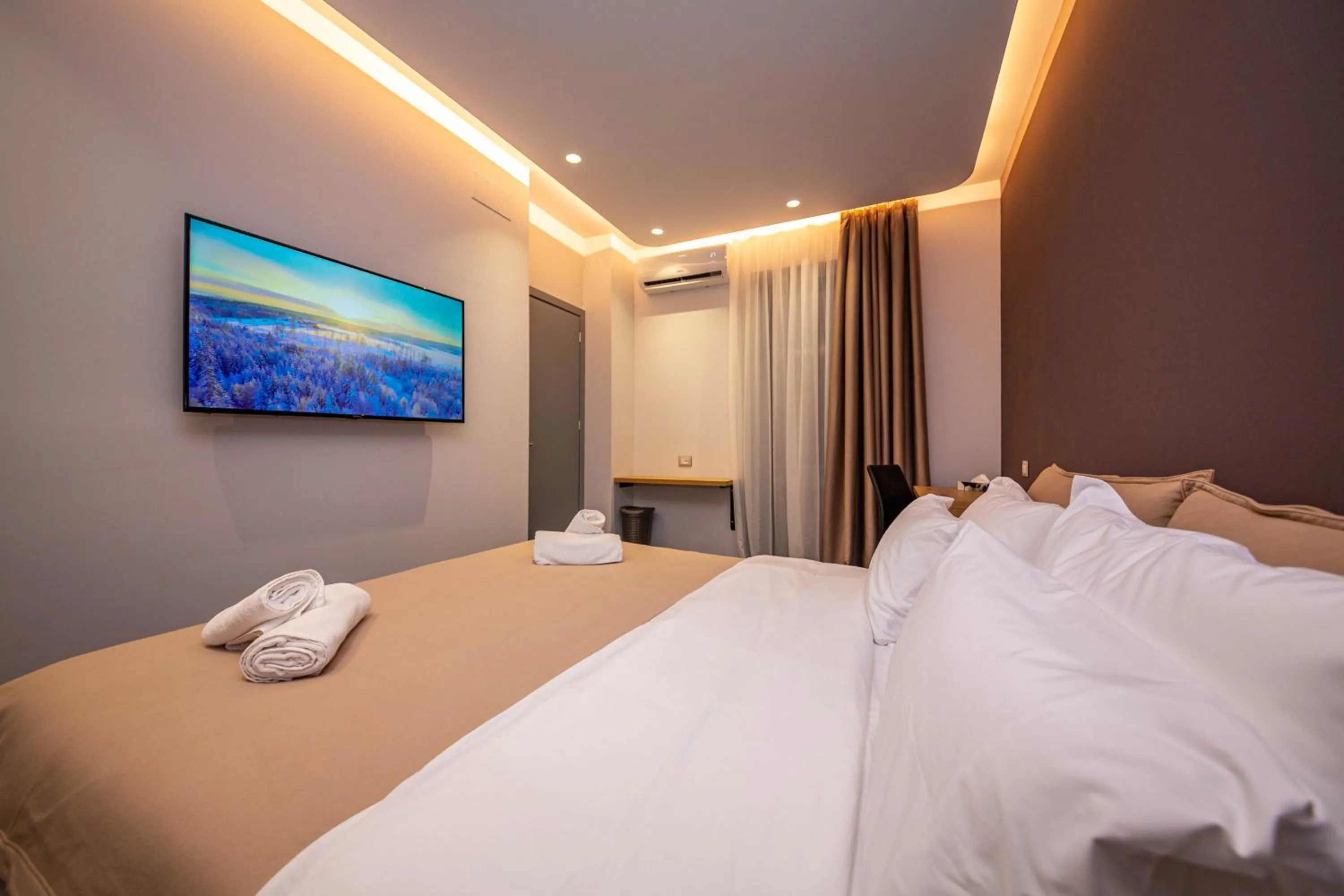 Bedroom, Bed in Blloku Unique Apartments