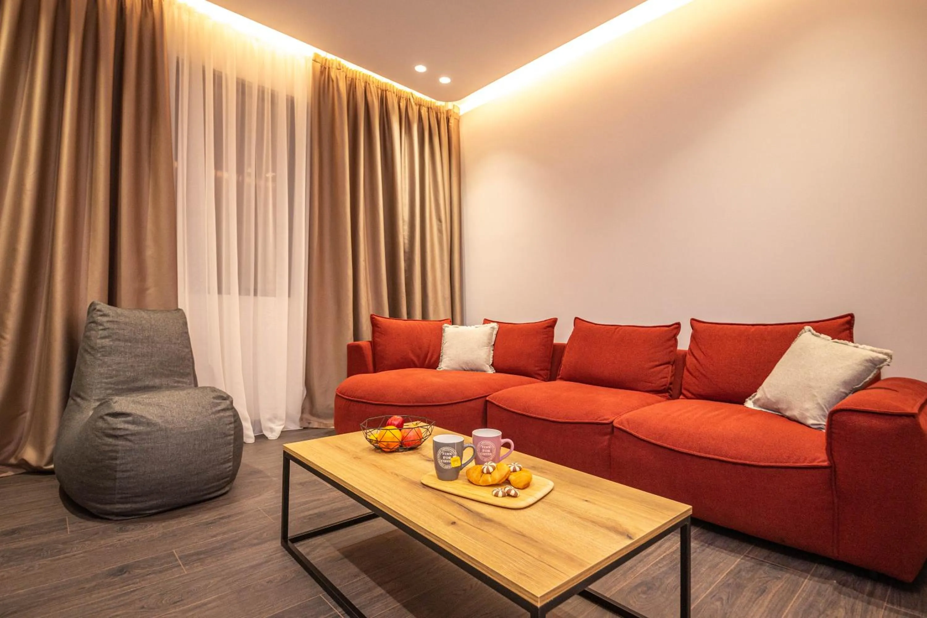 Living room in Blloku Unique Apartments