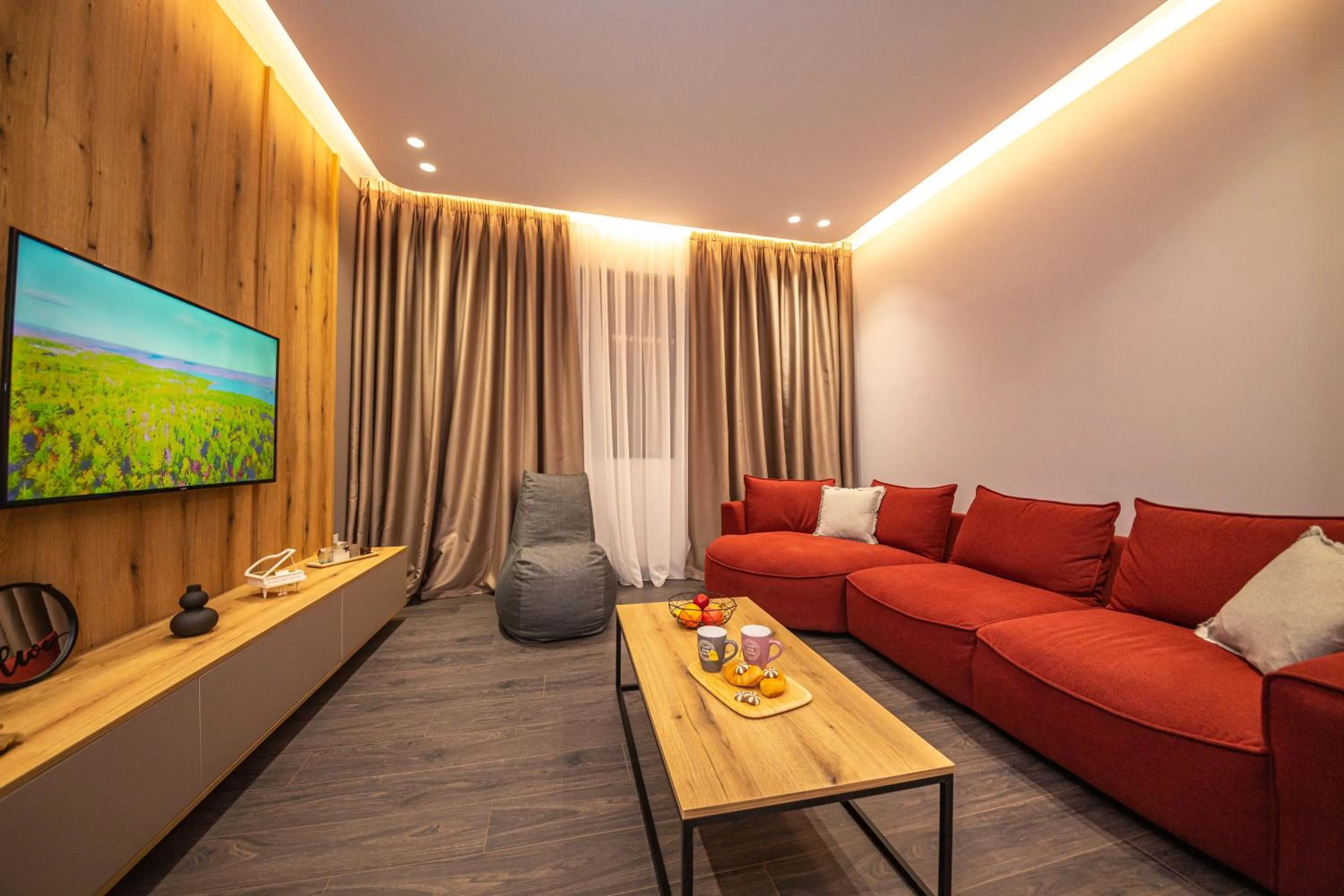 TV and multimedia in Blloku Unique Apartments