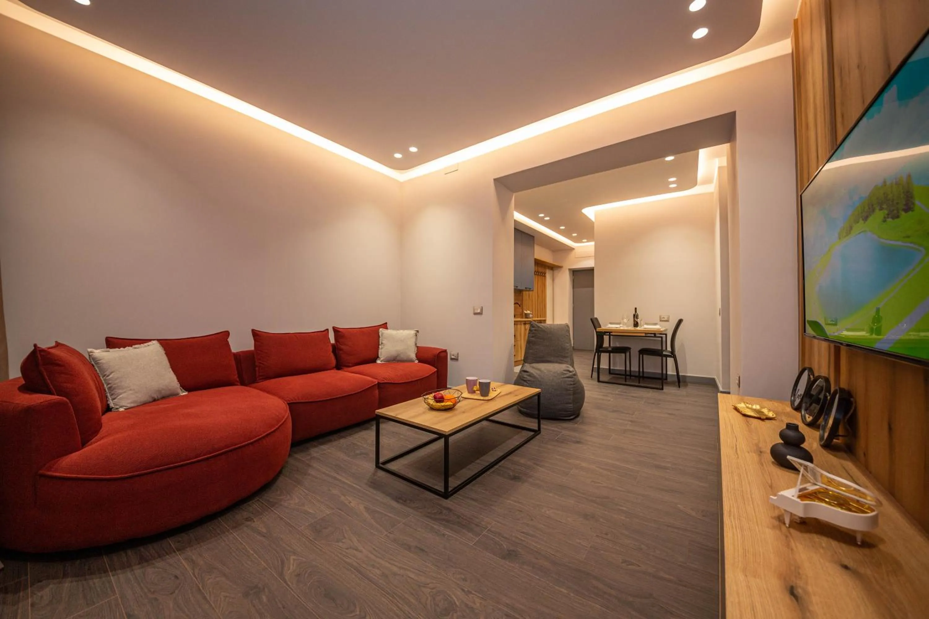 Living room in Blloku Unique Apartments