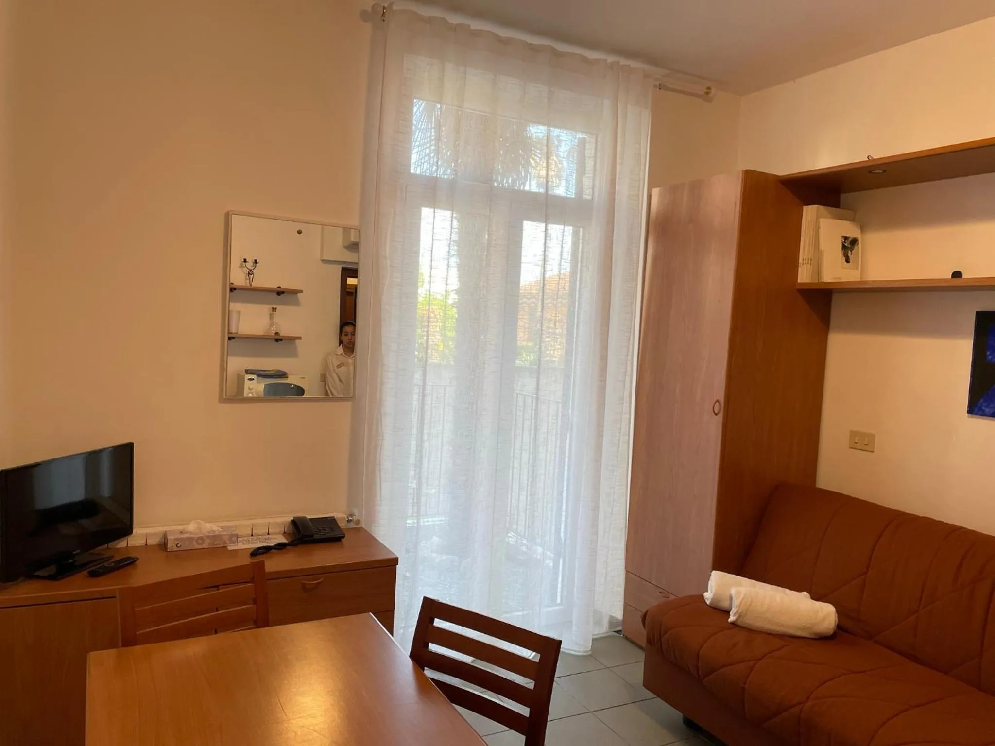 Inner courtyard view in Coccodrillo Hotel & Apartments