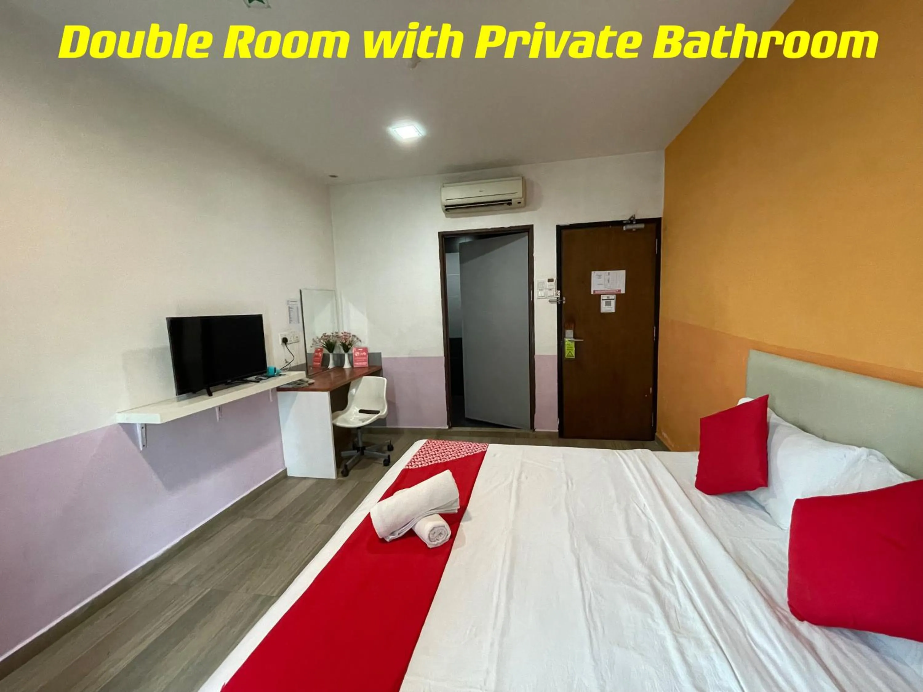 Bed in City Kuchai Hotel -Kuchai Lama,Kuala Lumpur