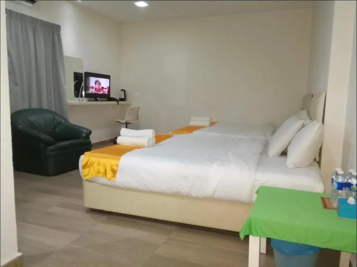 Bed in City Kuchai Hotel -Kuchai Lama,Kuala Lumpur