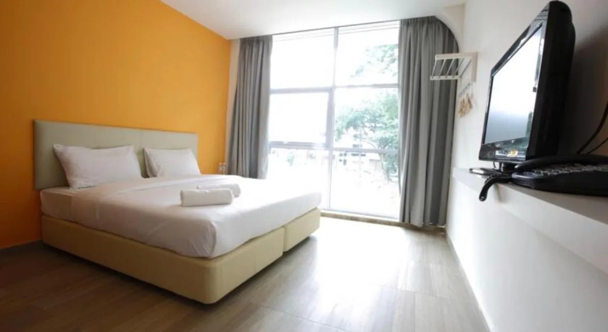 Bed in City Kuchai Hotel -Kuchai Lama,Kuala Lumpur