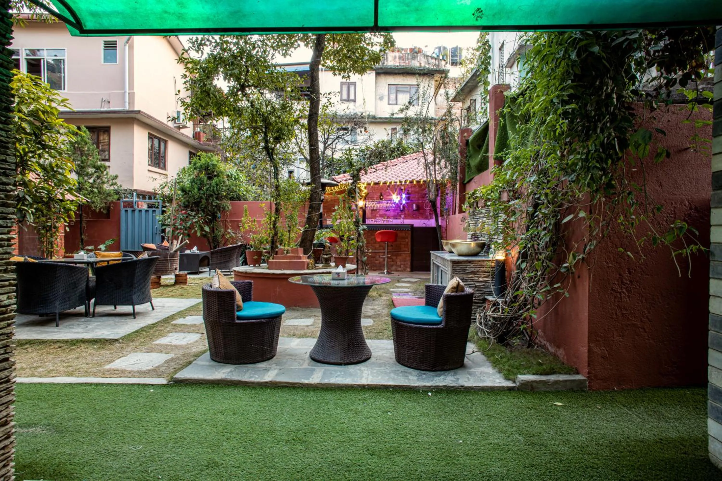 Garden in Hotel BnB Mhepi