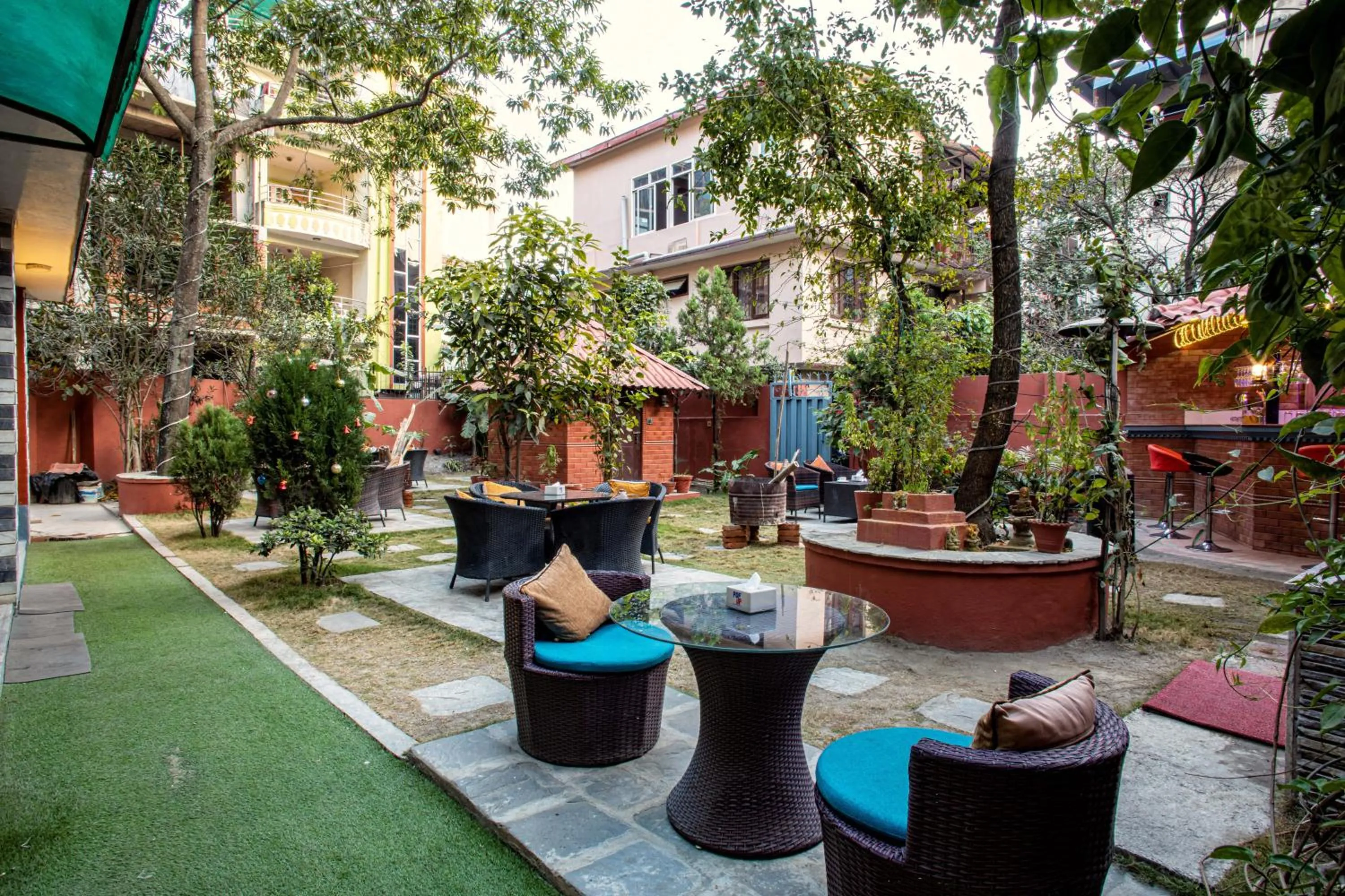 Garden in Hotel BnB Mhepi