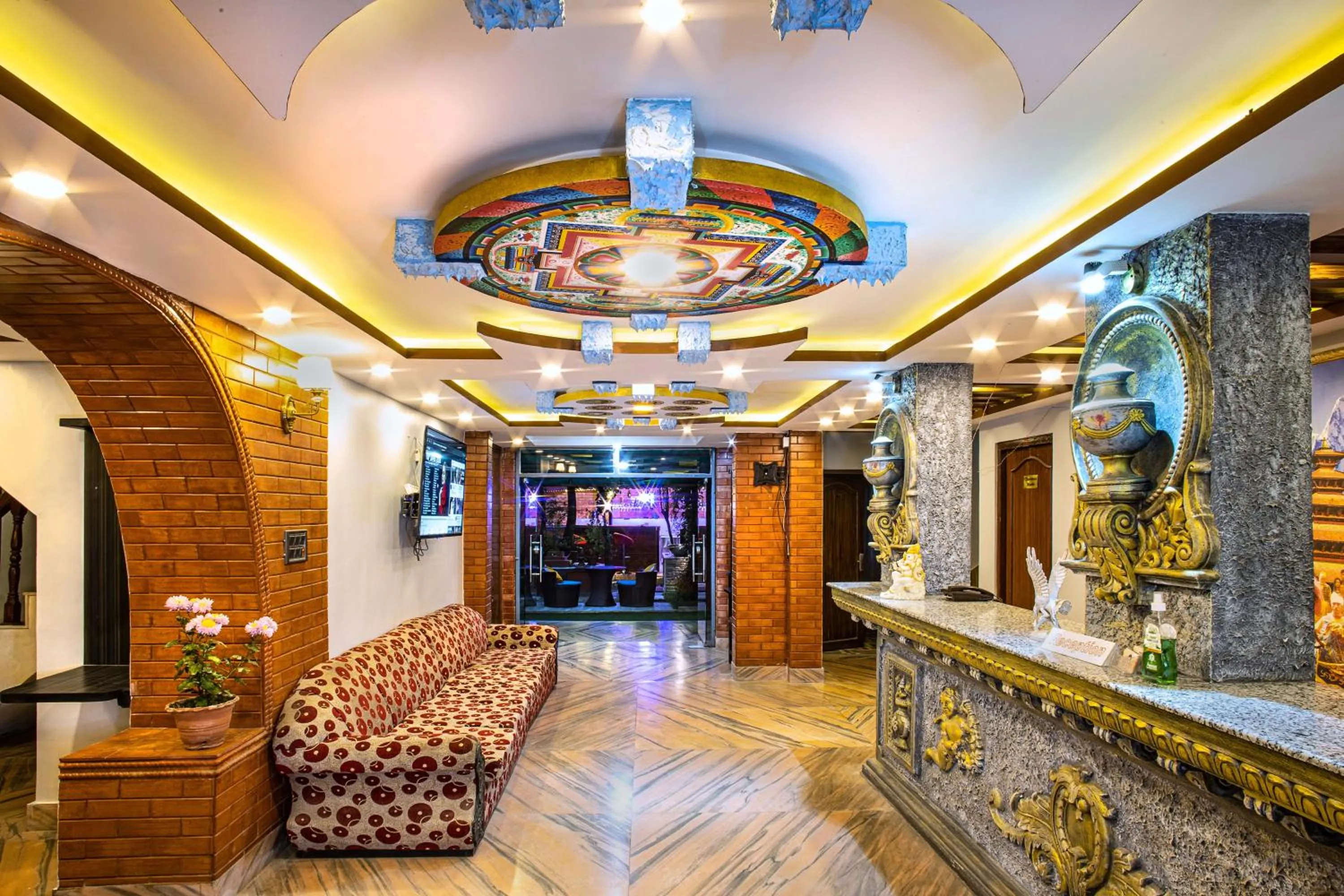 Lobby or reception in Hotel BnB Mhepi