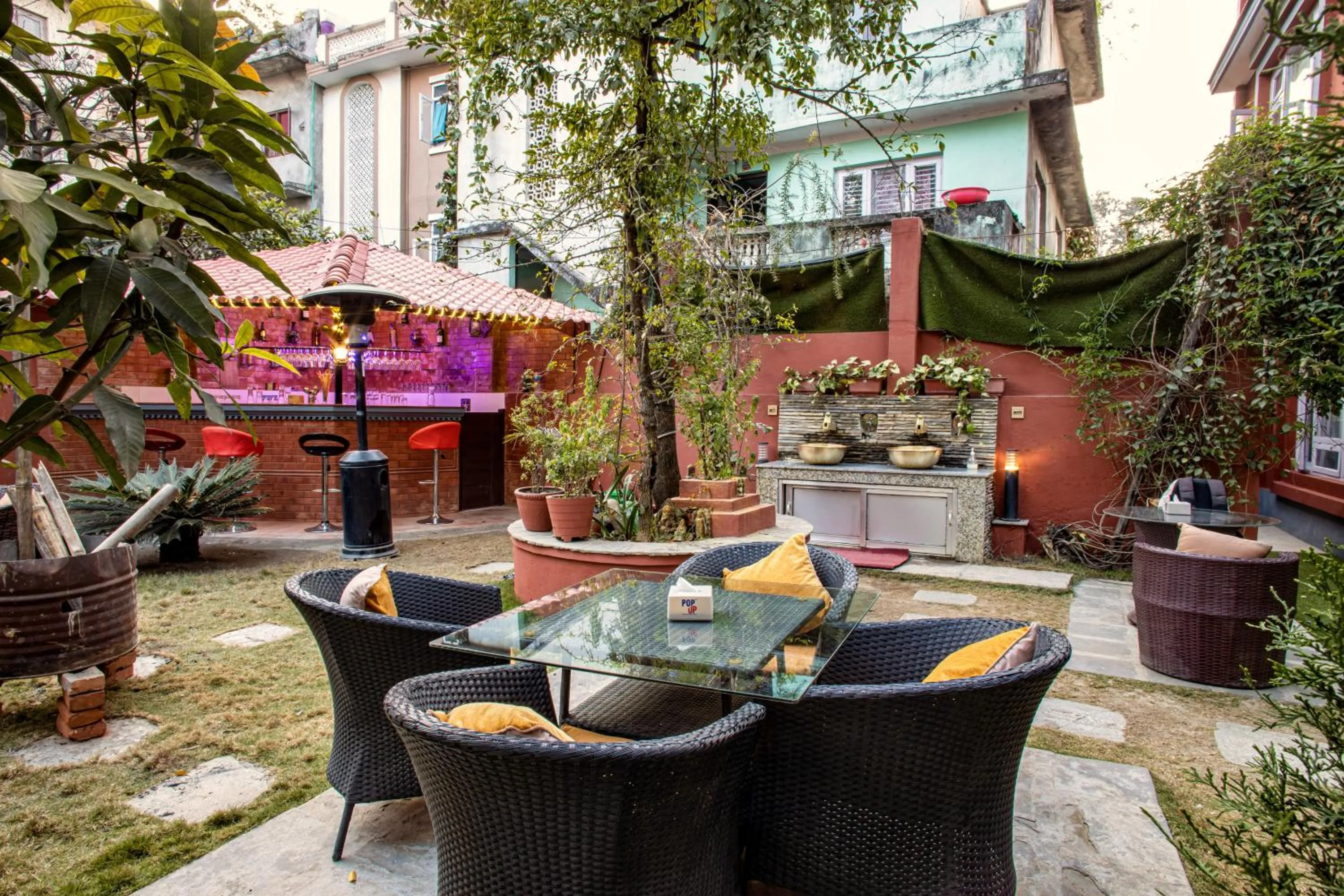 Garden in Hotel BnB Mhepi