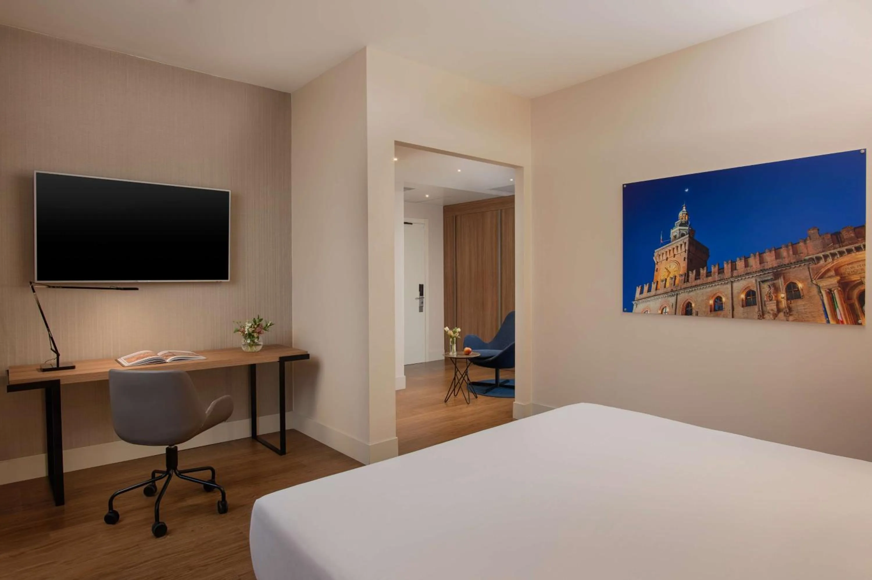 Bedroom, Bed in NH Bologna De La Gare