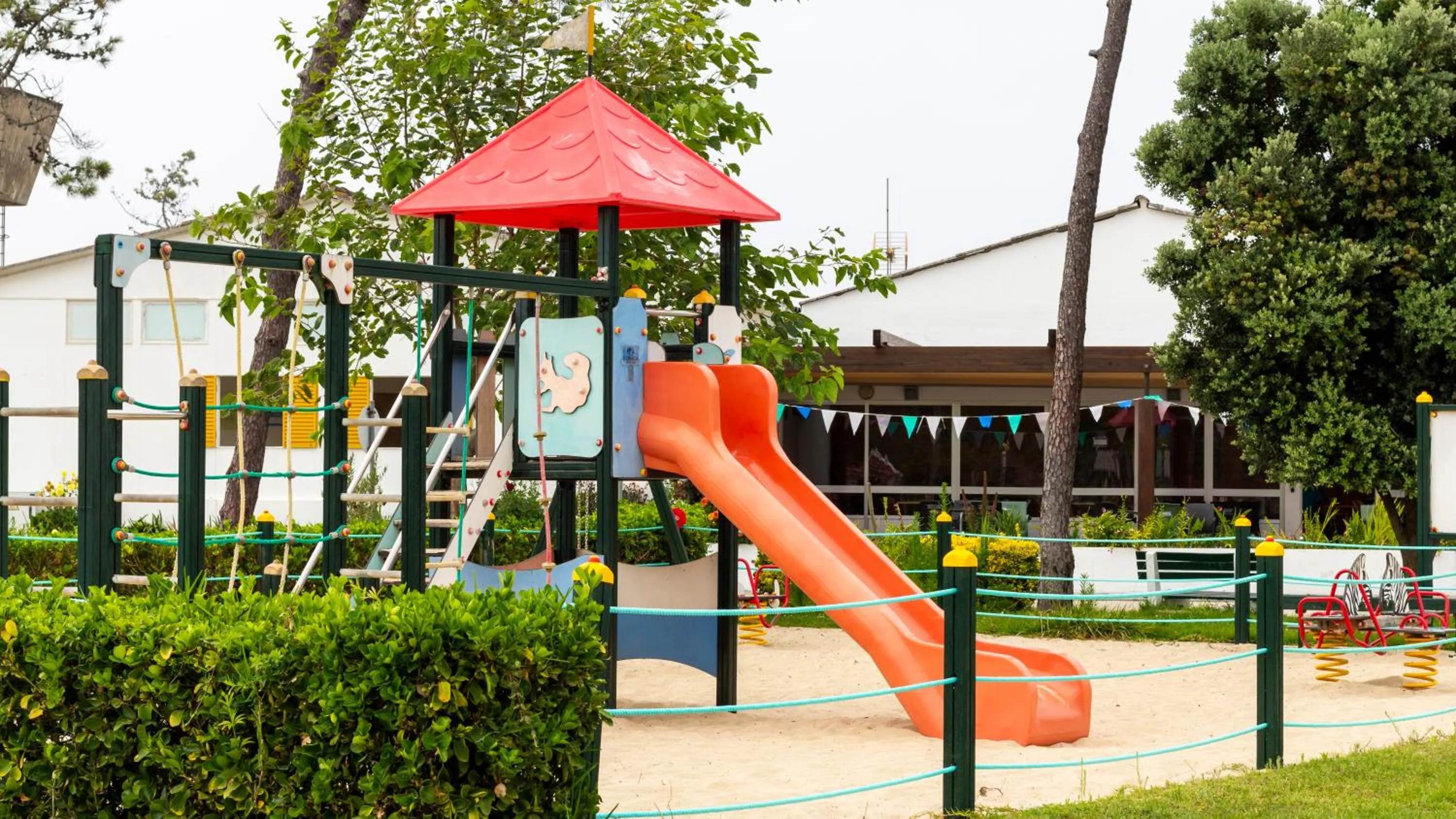 Children play ground in Parque De Campismo Orbitur Gala