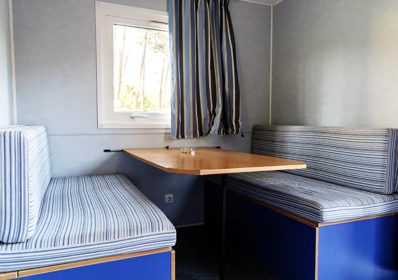 Living room in Parque De Campismo Orbitur Gala