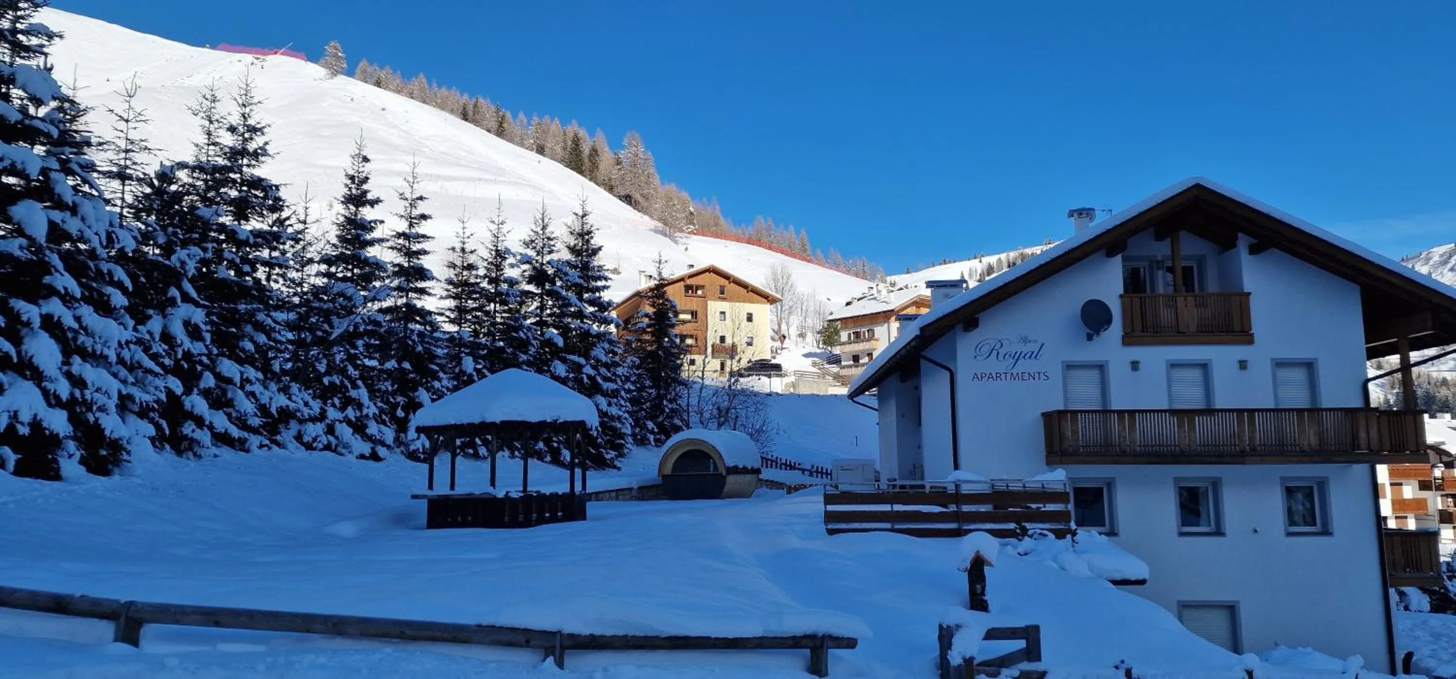Apartments Alpenroyal Arabba - Check-in at Garni Royal
