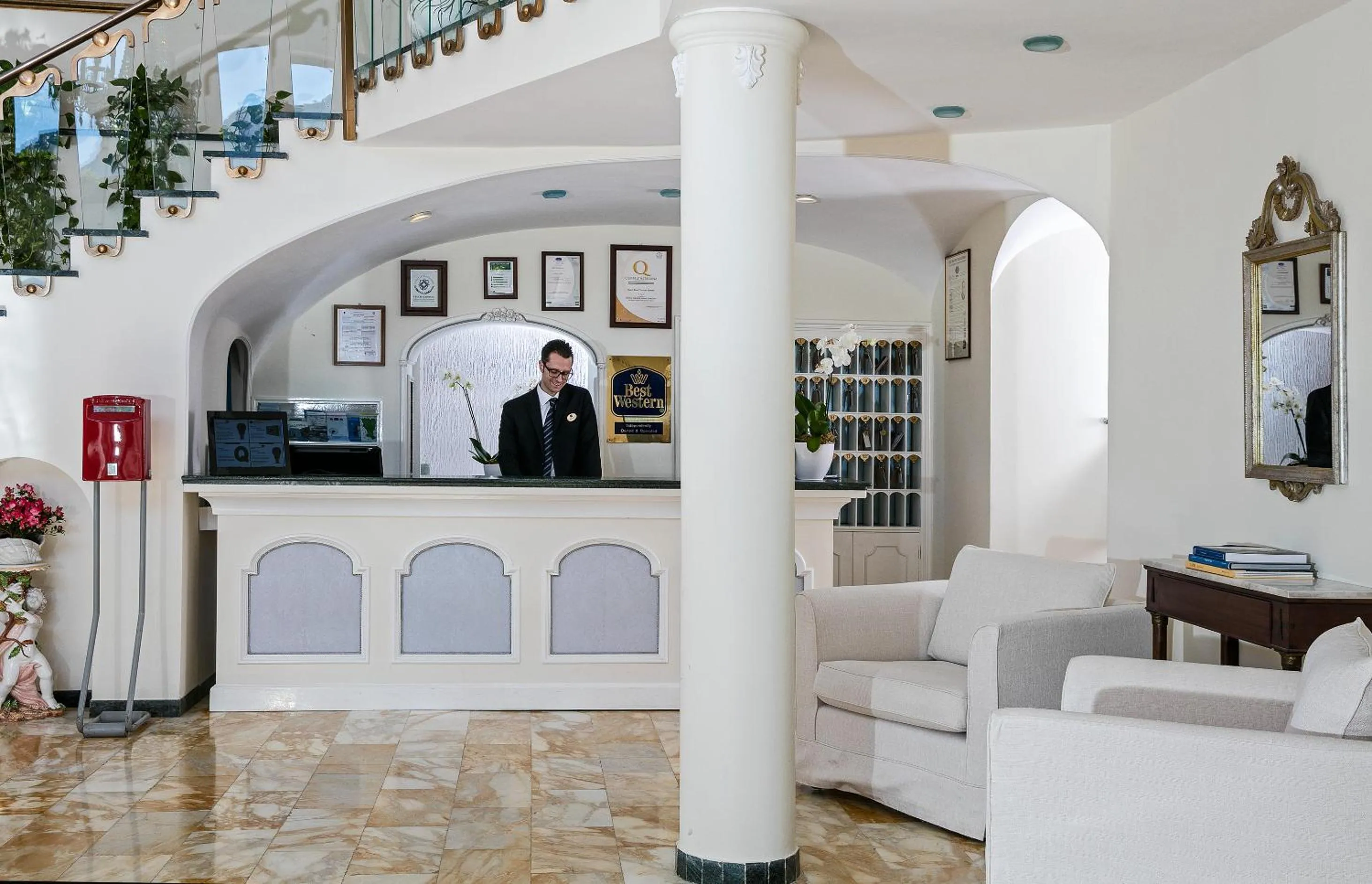 Staff in Hotel Syrene