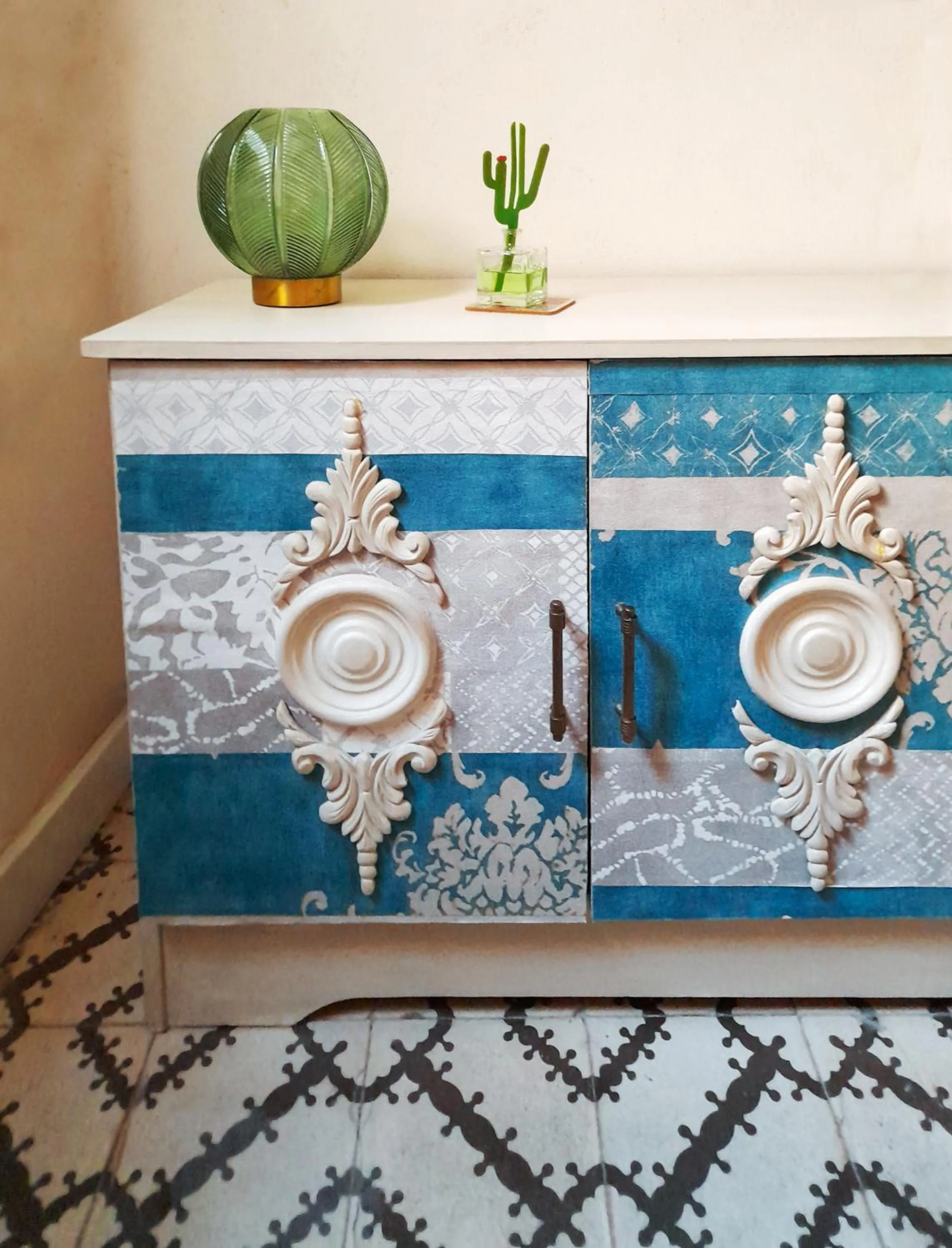 Decorative detail in Casa Miraflores