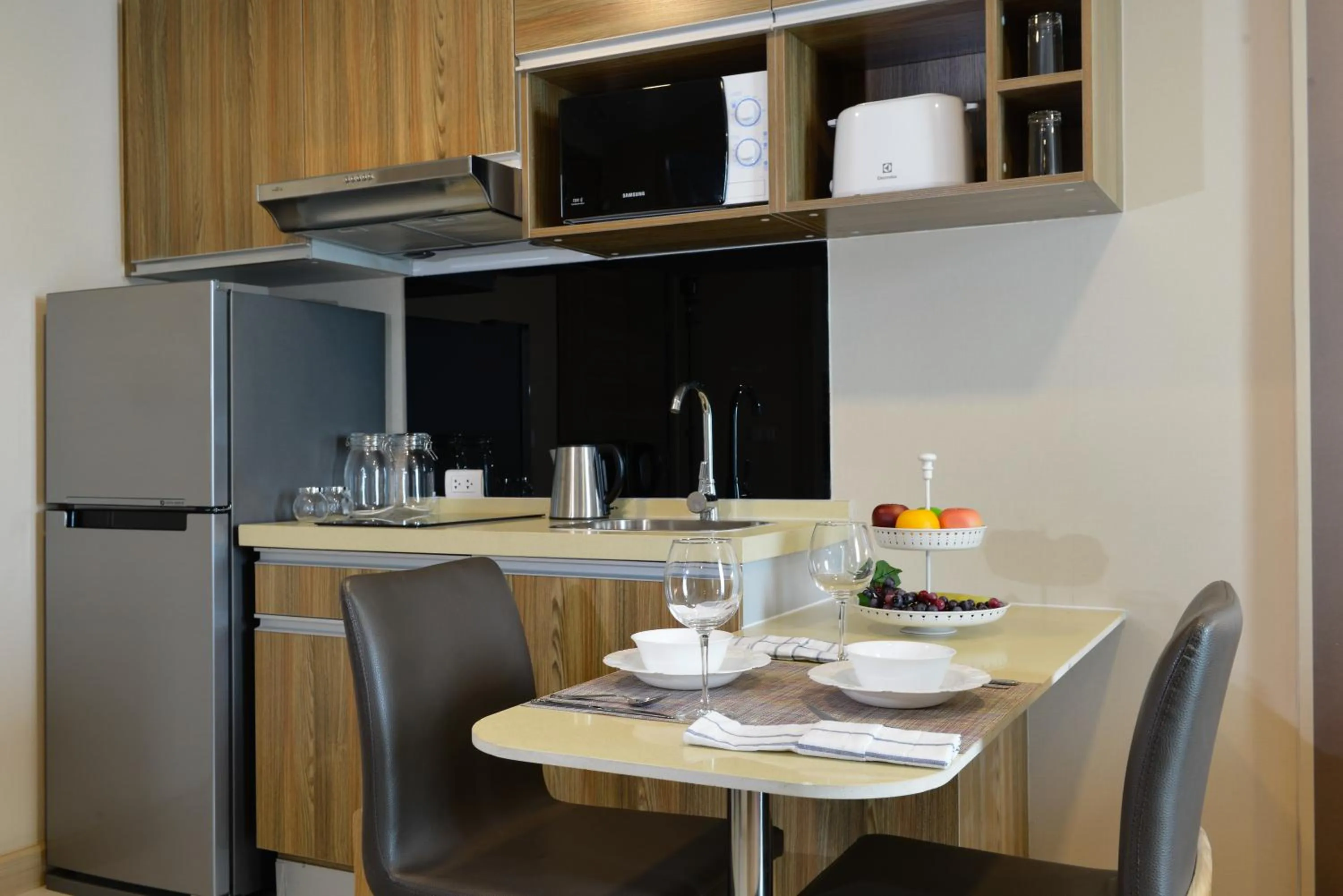 Dining area in Ramada by Wyndham Bangkok Ten Ekamai Residences