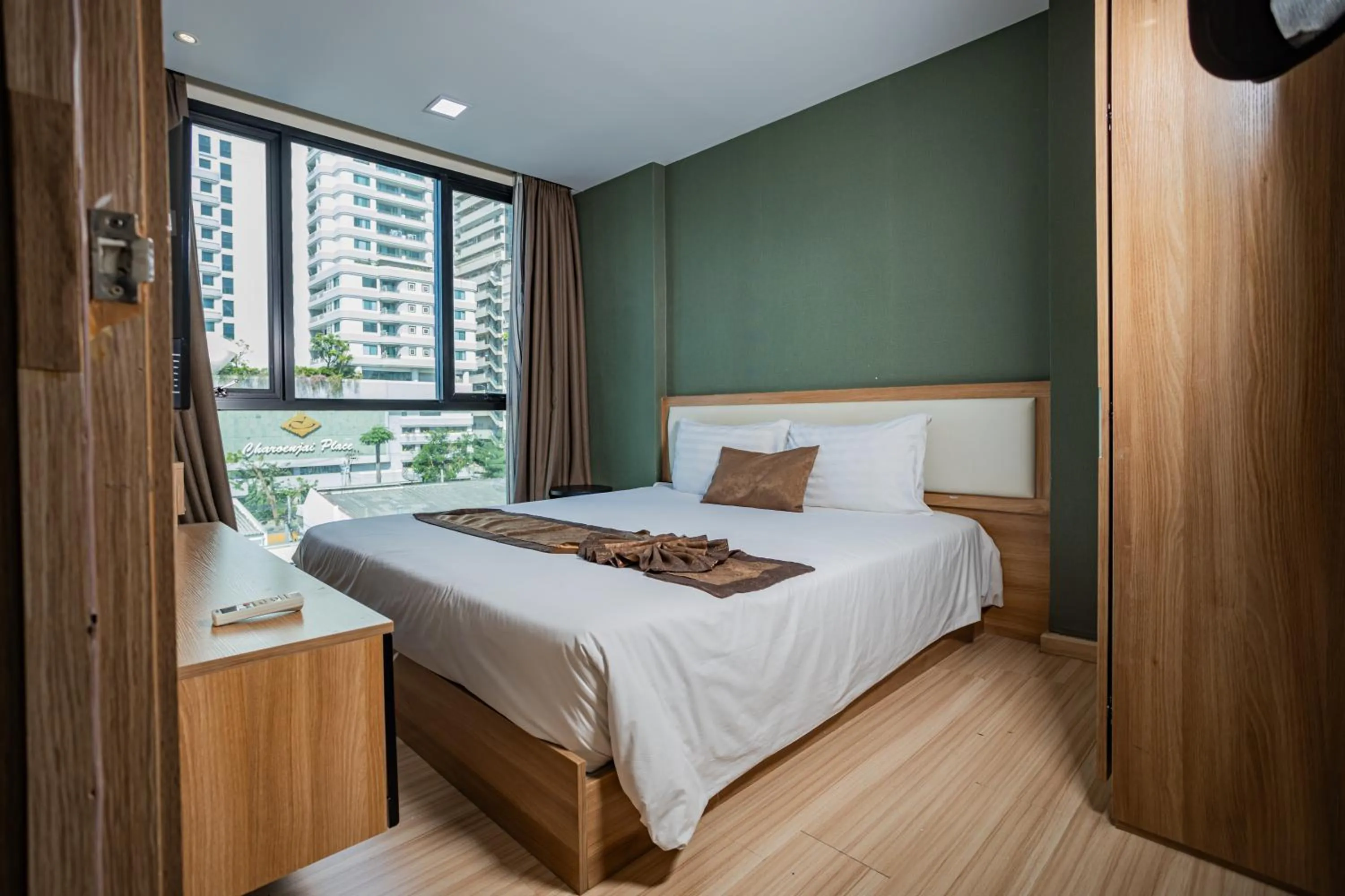 Bed in Ramada by Wyndham Bangkok Ten Ekamai Residences