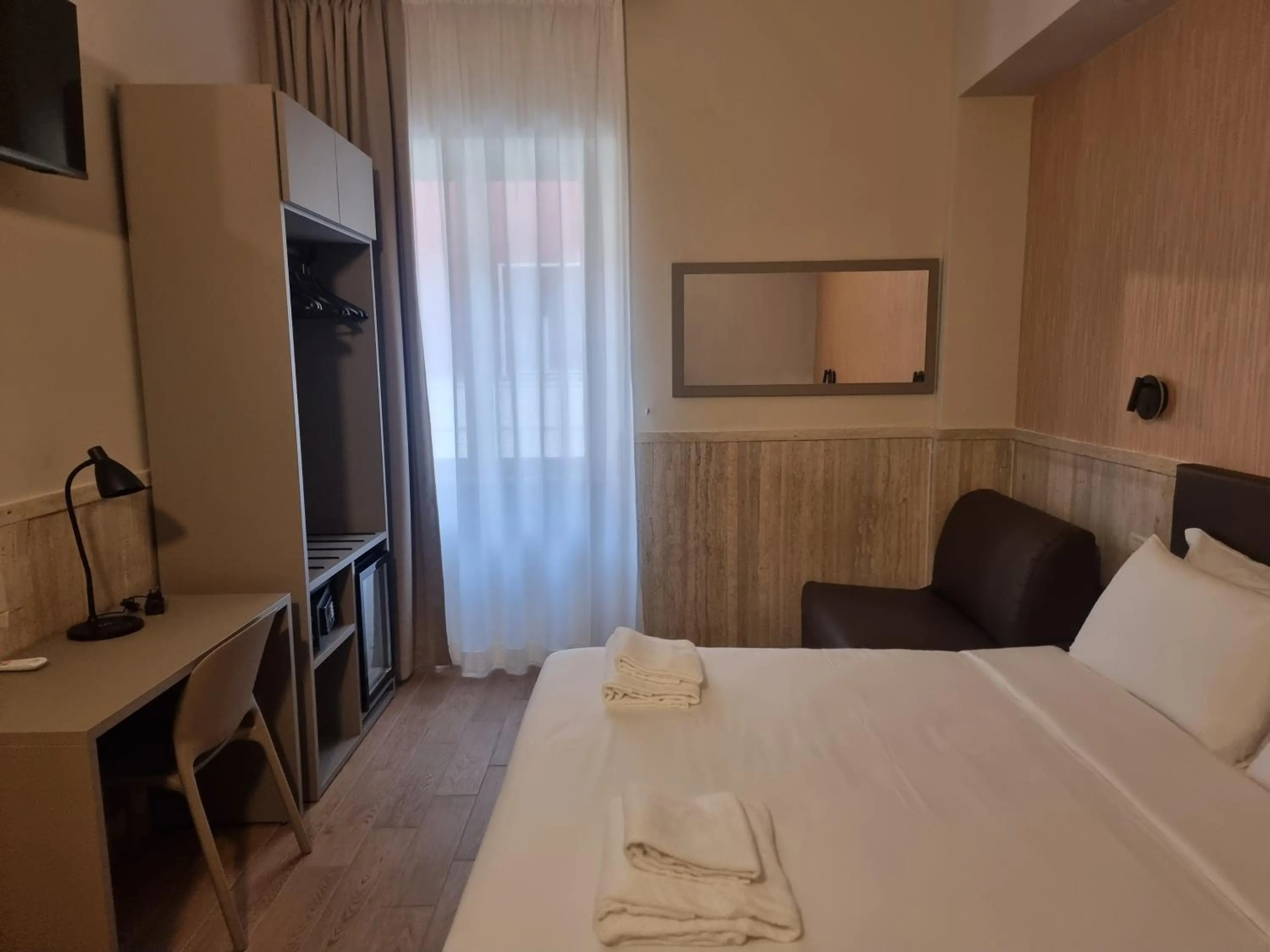 Bed in Hotel Pyramid