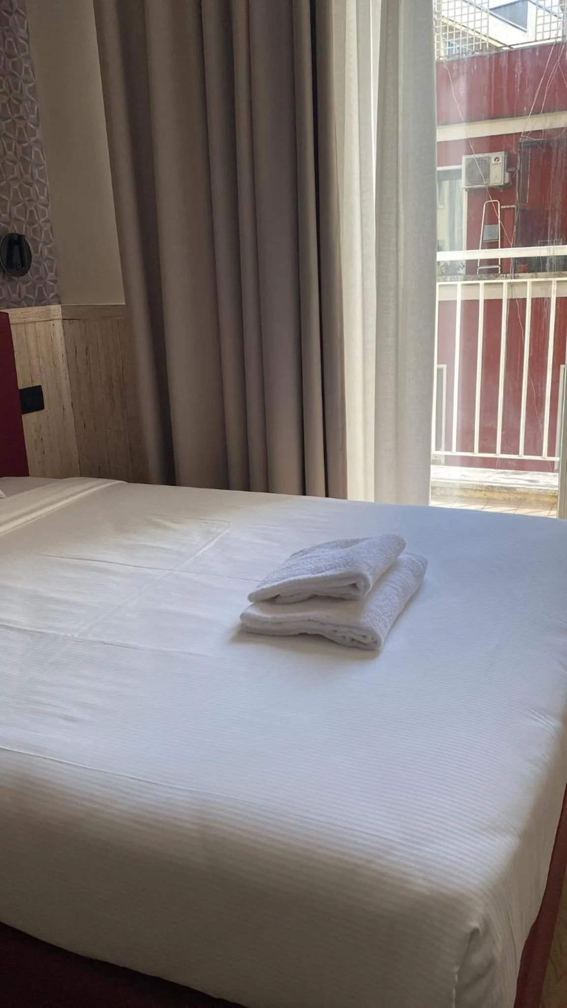 Bed in Hotel Pyramid