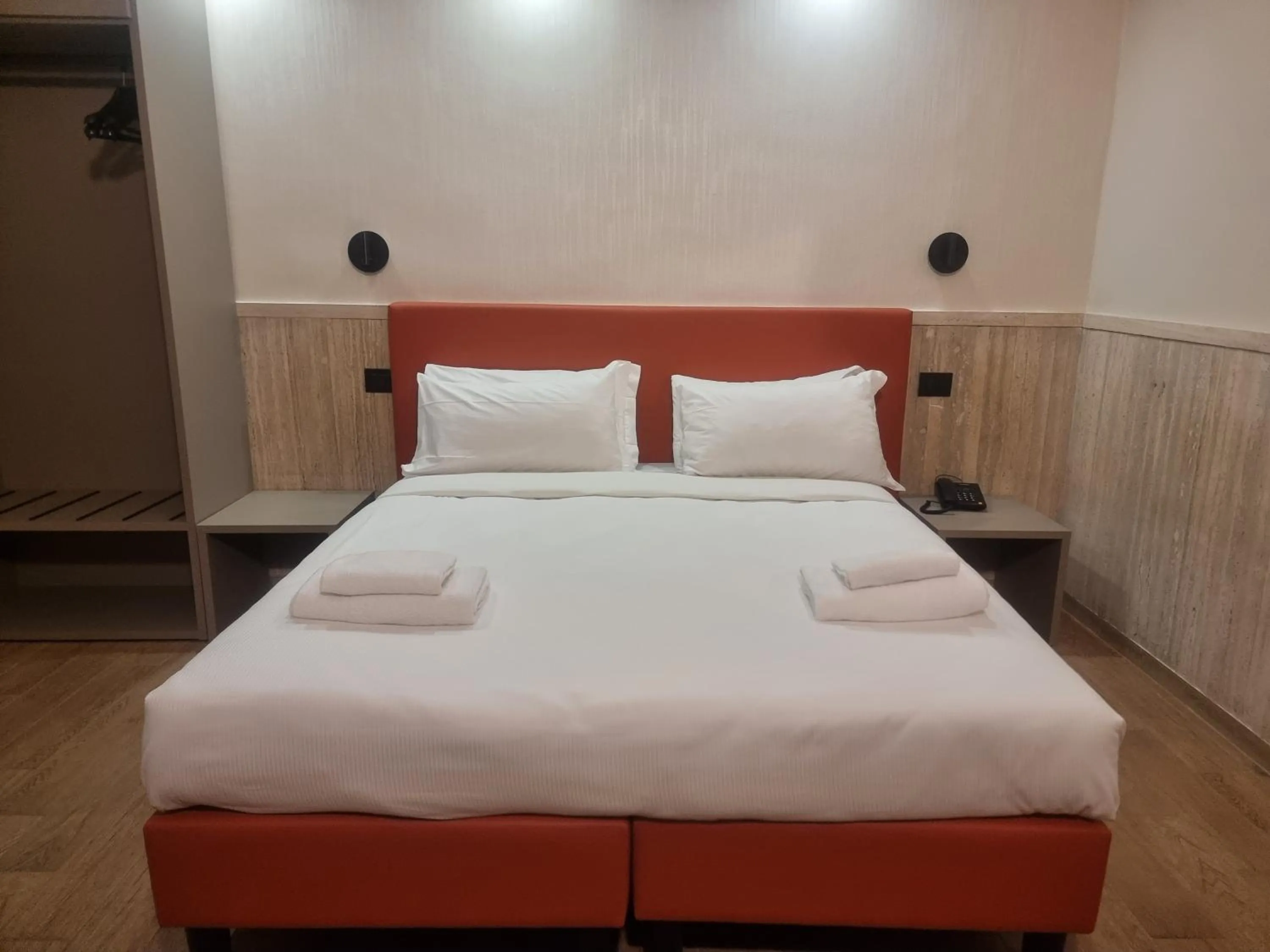 Bed in Hotel Pyramid