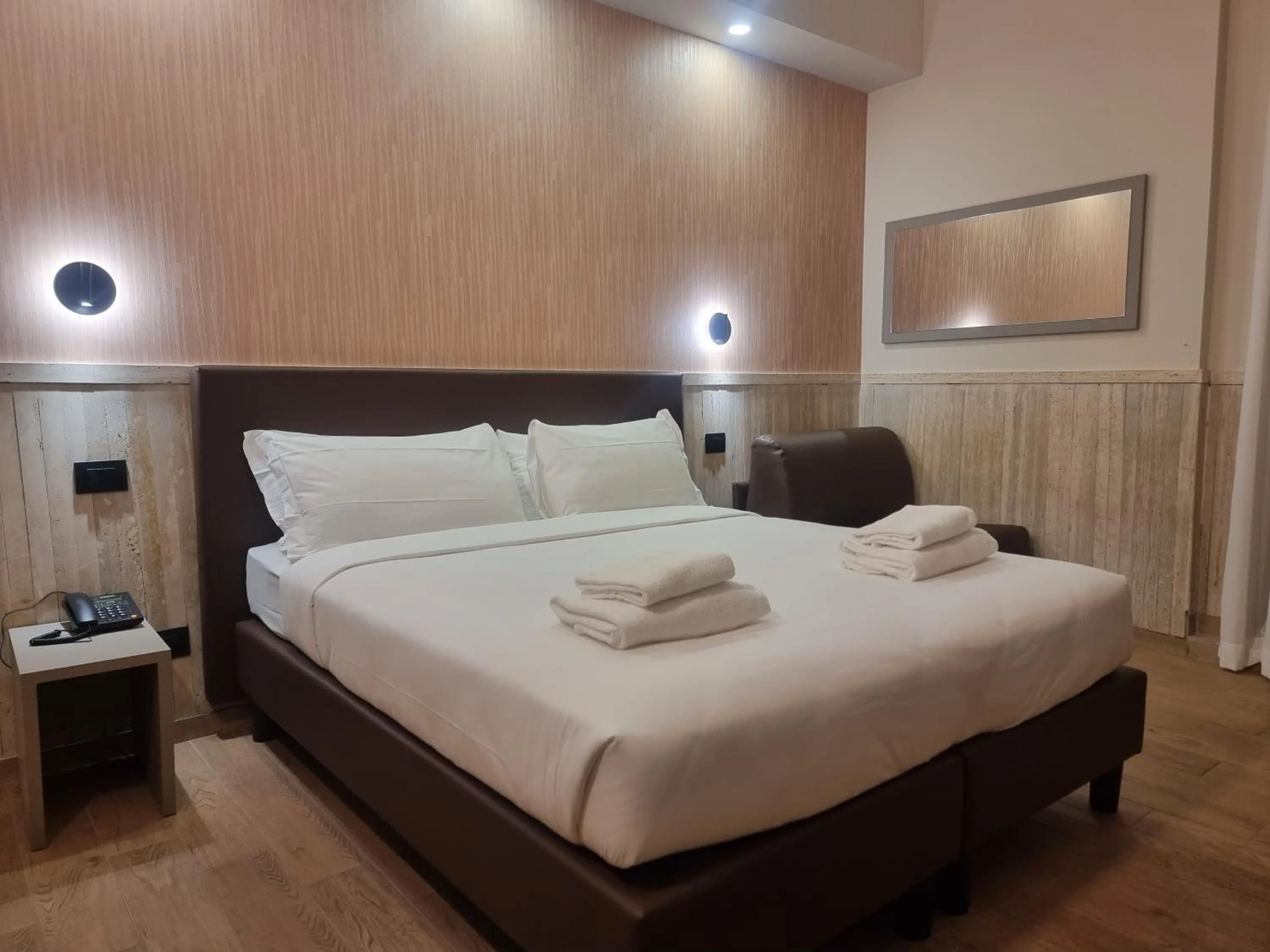 Bed in Hotel Pyramid