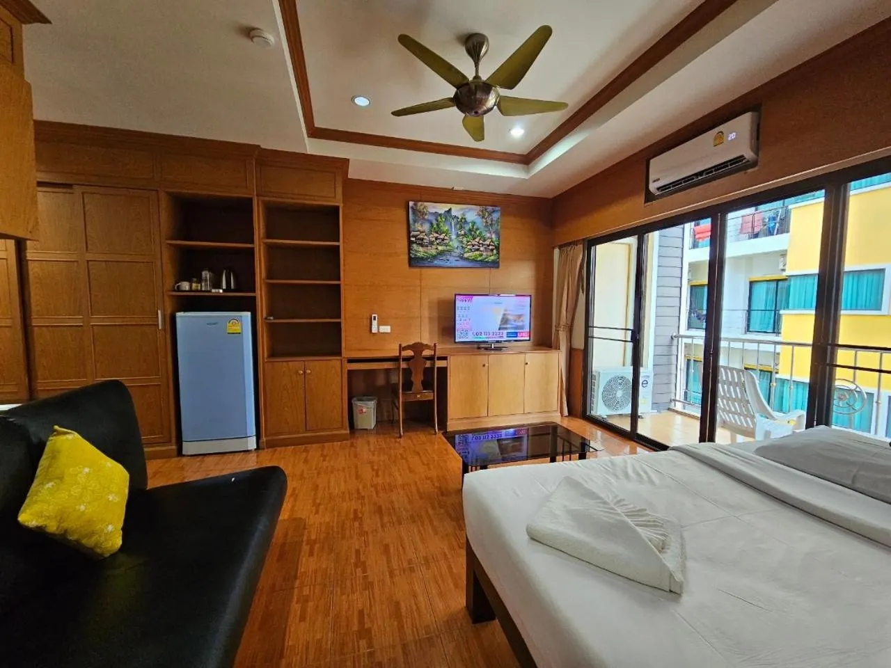 Seating area, Bed in Nanai 2 Residence Patong Phuket
