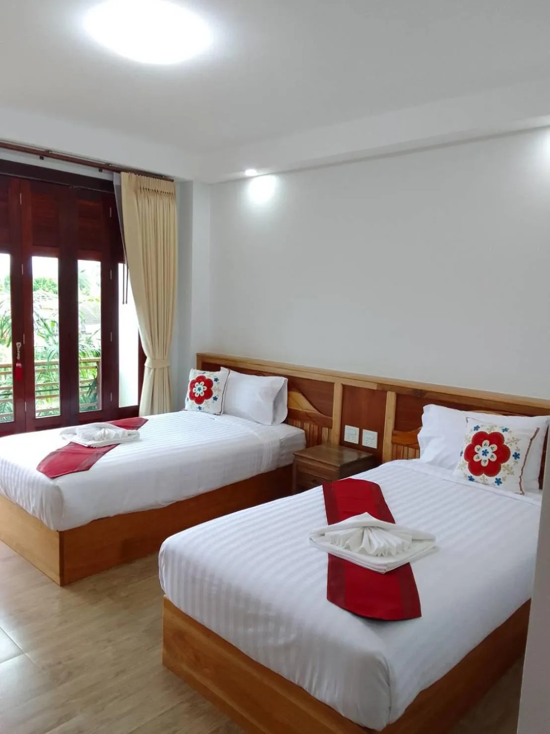 Bed in Merry Spa & Resort