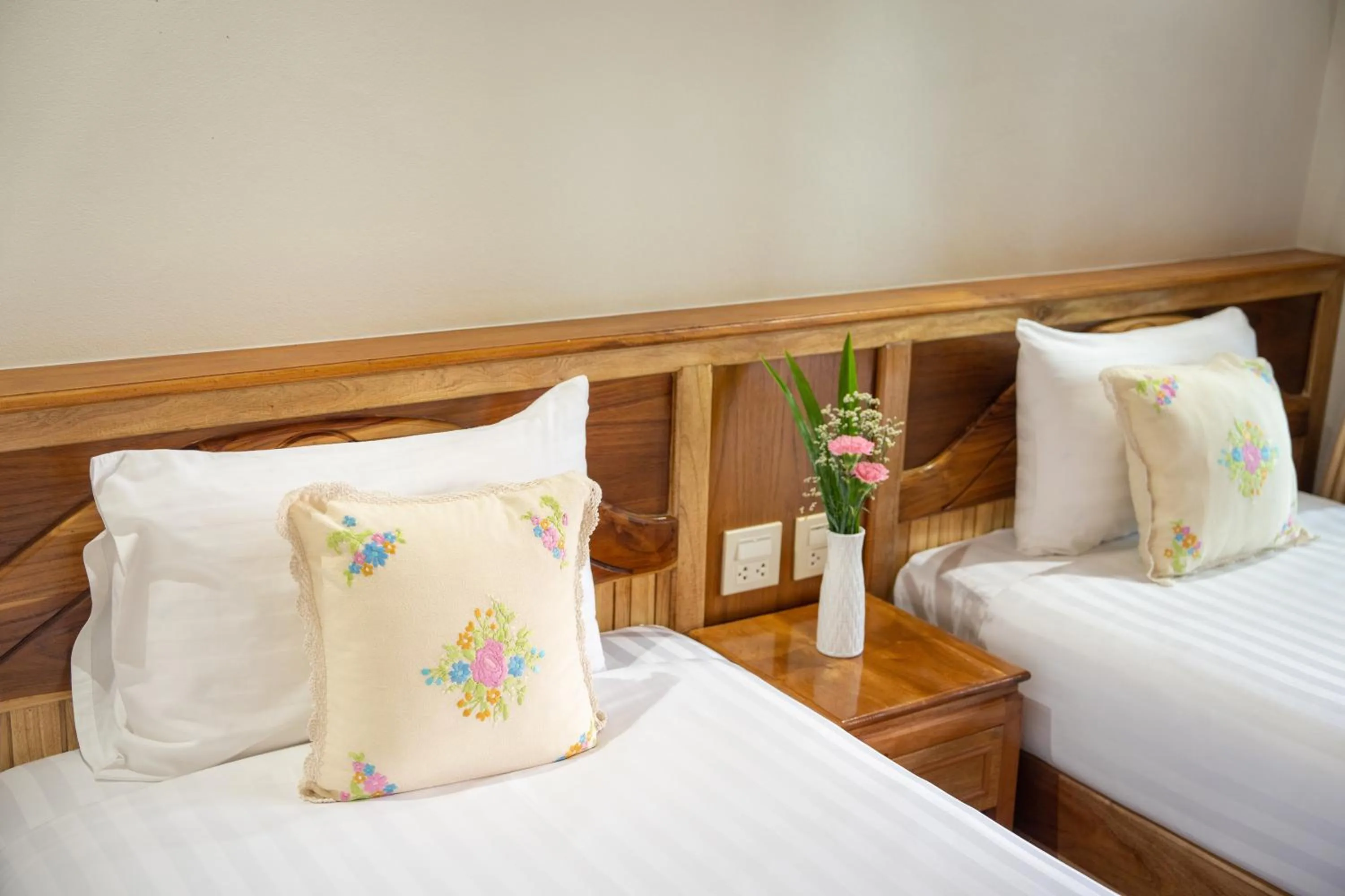 Bed in Merry Spa & Resort