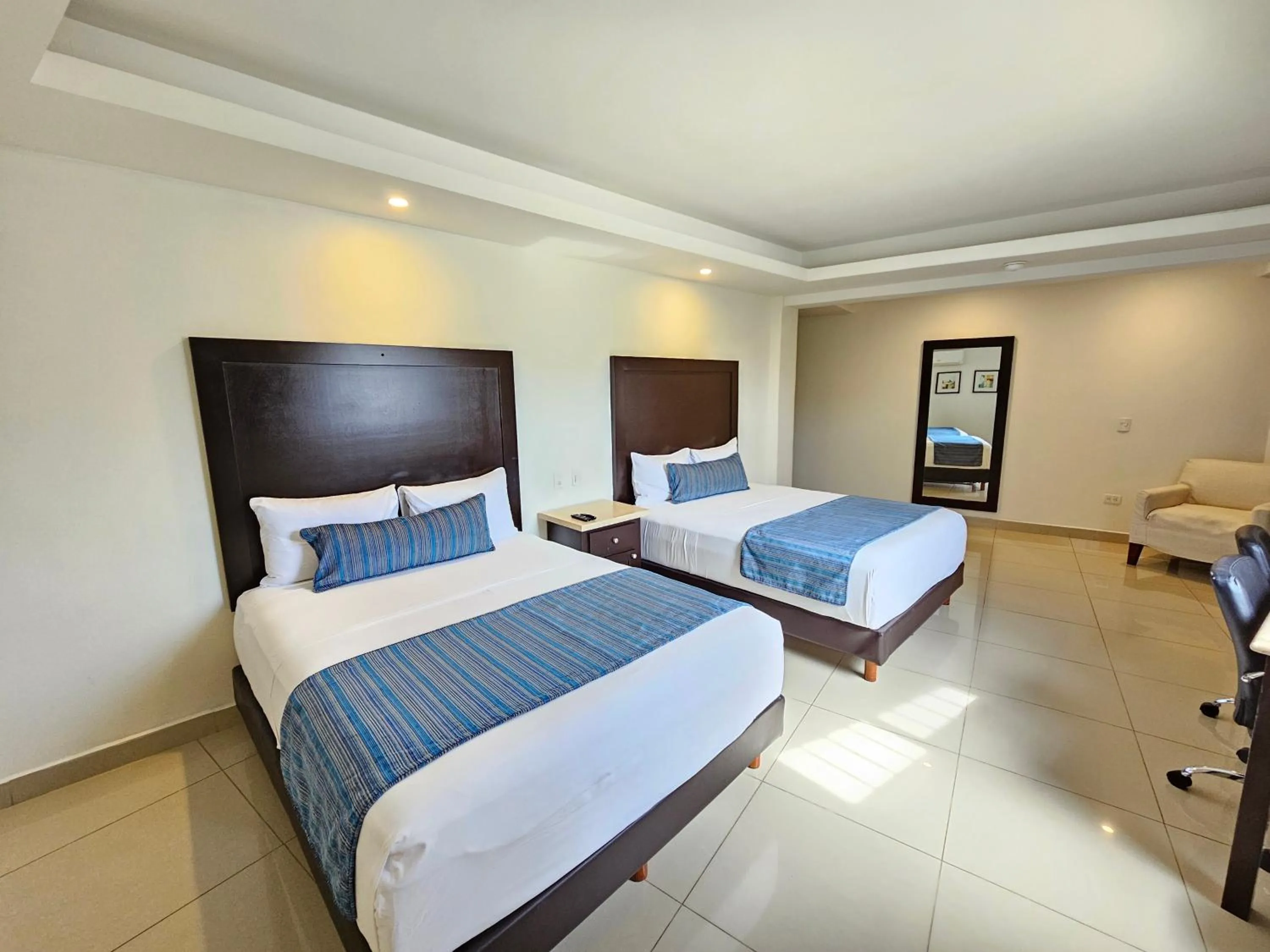 Decorative detail, Bed in Hotel Maria Elena