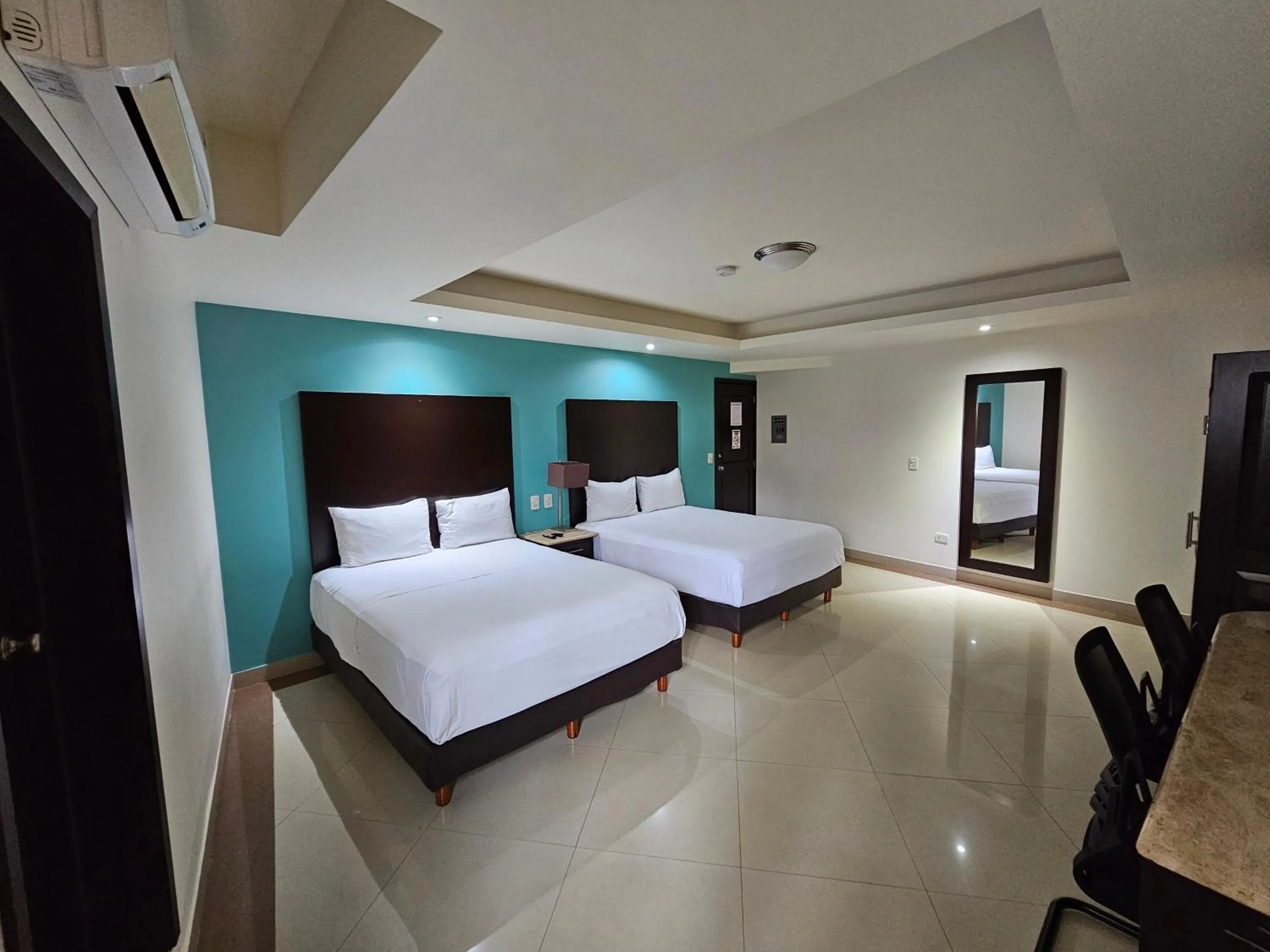 Bed in Hotel Maria Elena