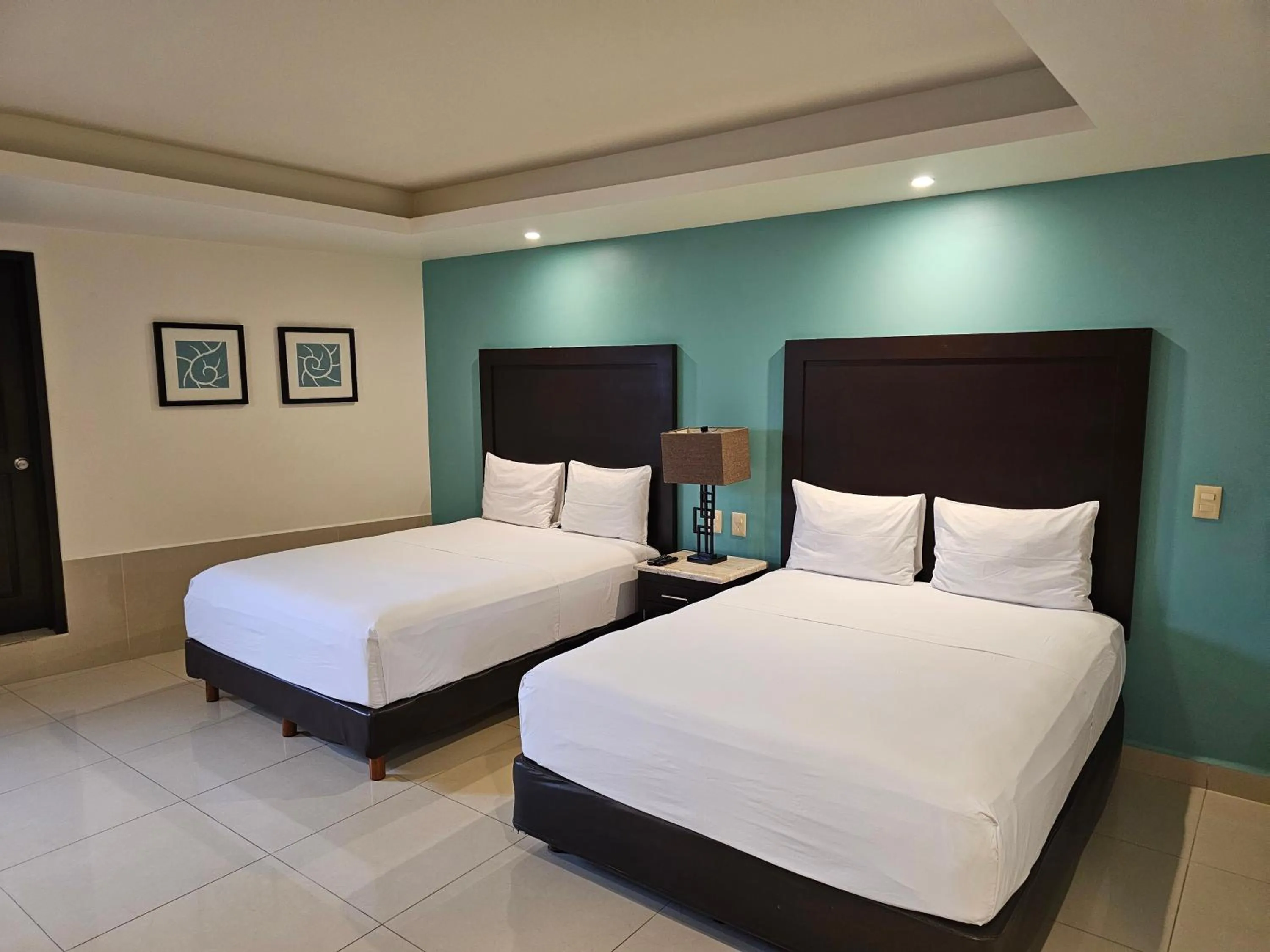 Bed in Hotel Maria Elena