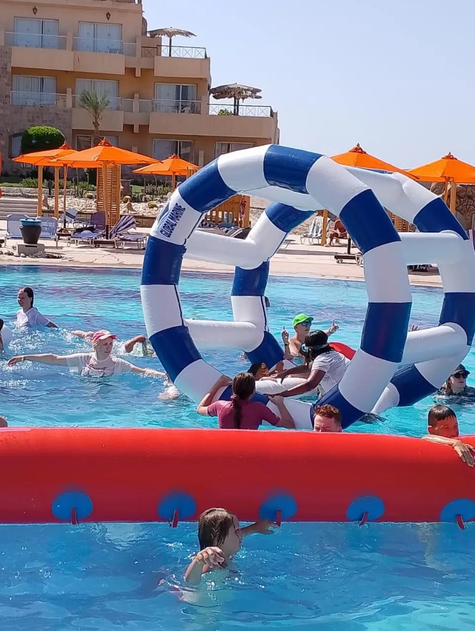 Swimming pool in Utopia Beach Club