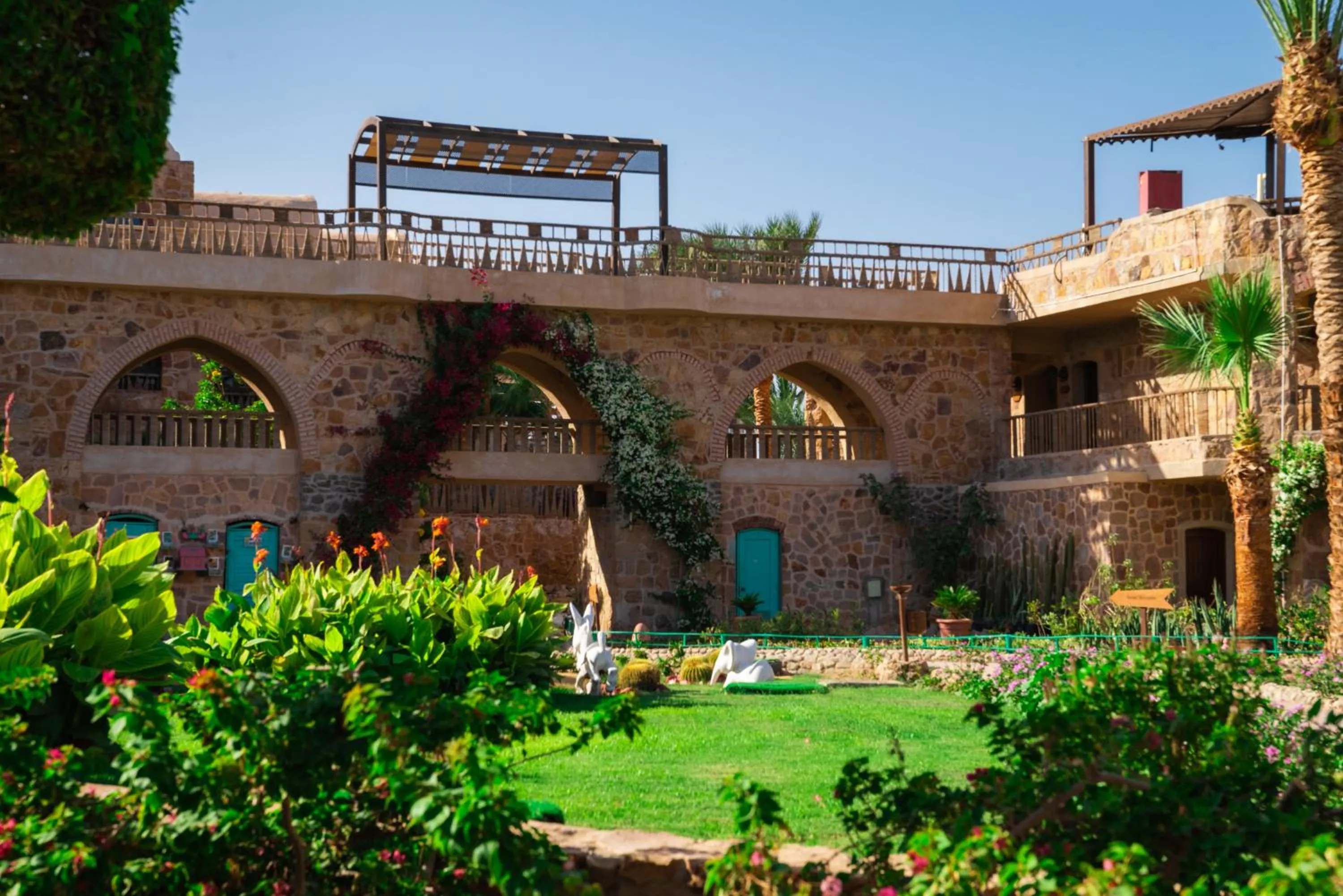 Natural landscape in Utopia Beach Club