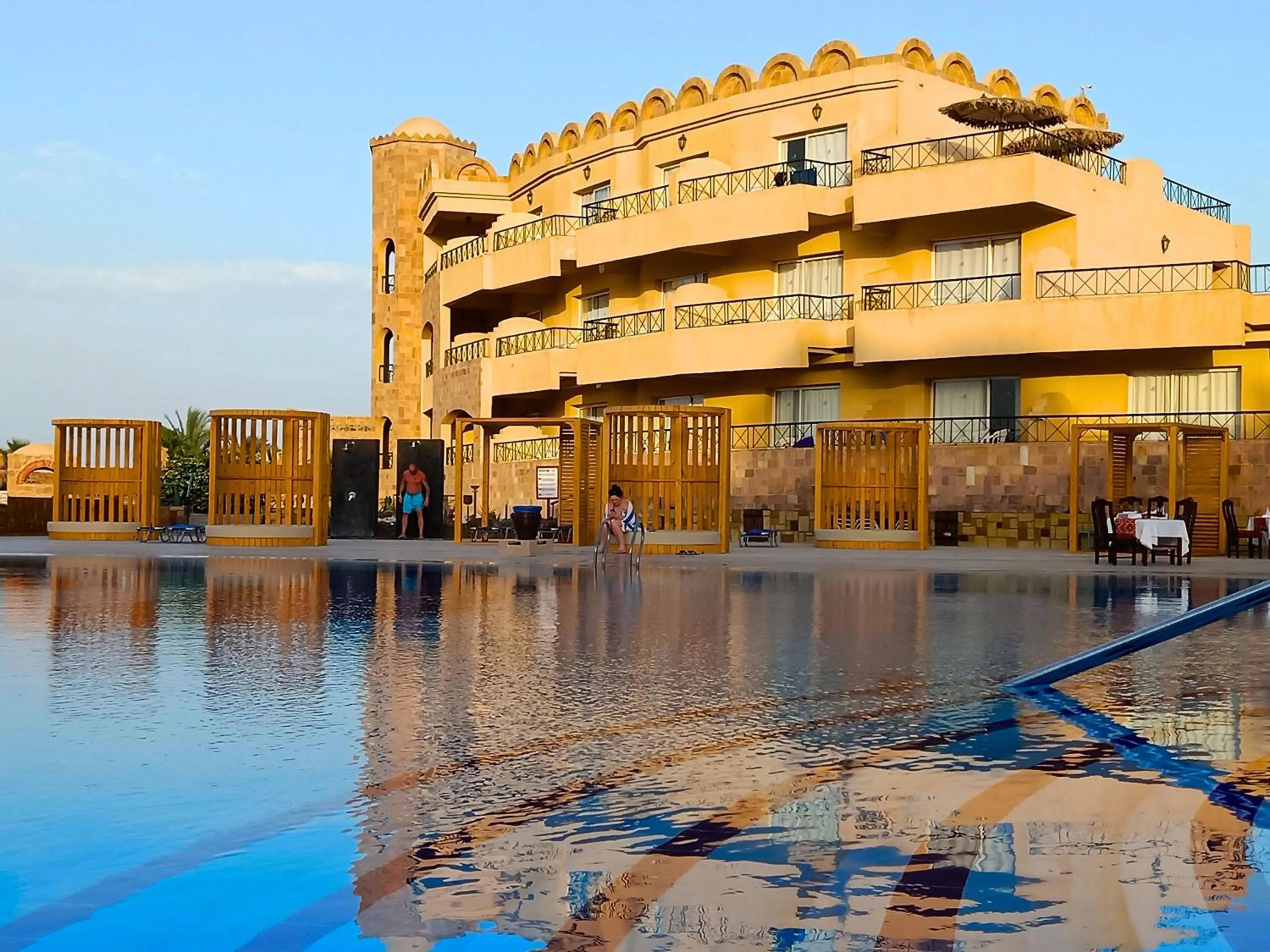 Swimming pool in Utopia Beach Club