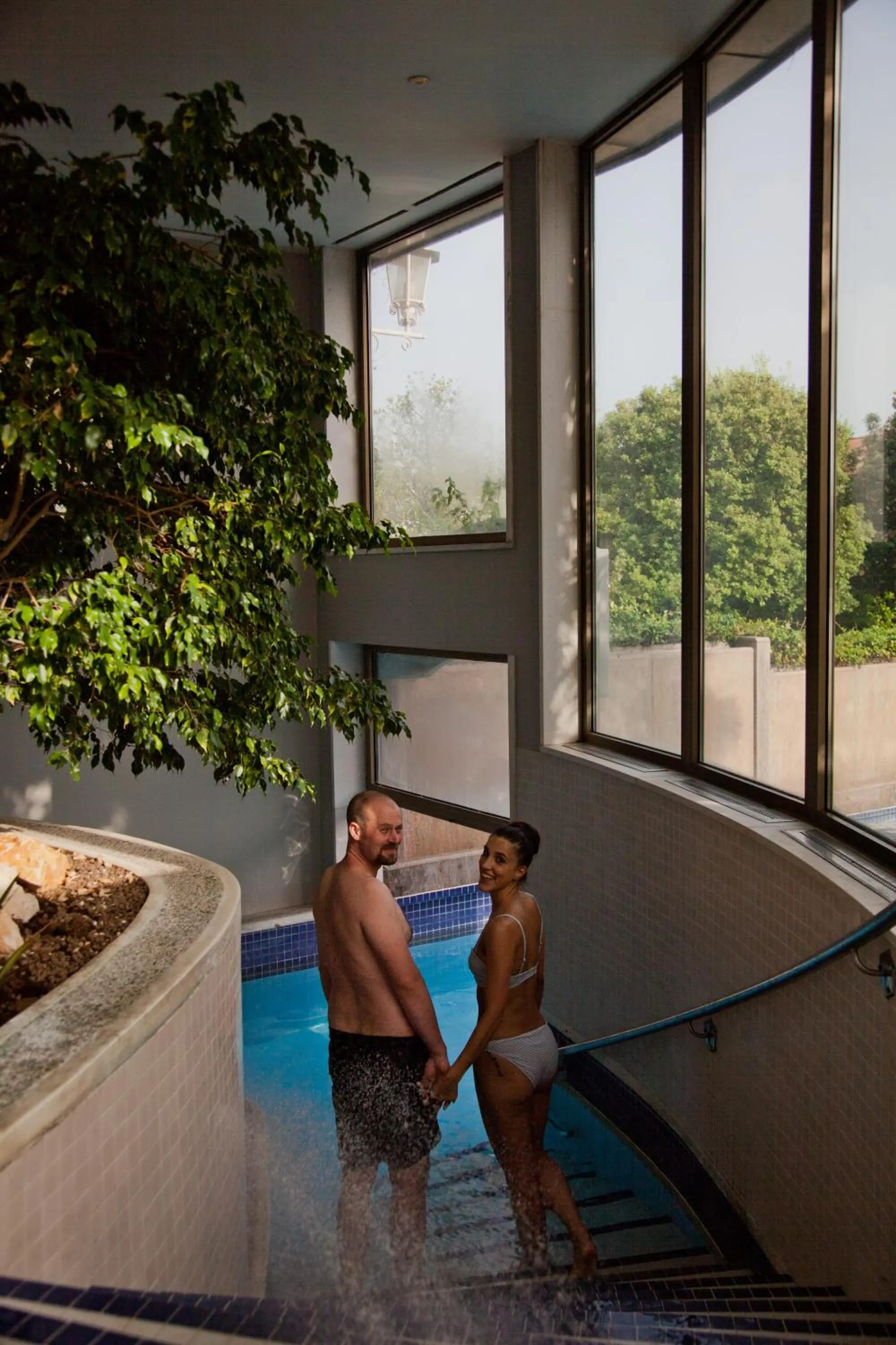 Swimming pool in Abano Ritz Hotel Terme