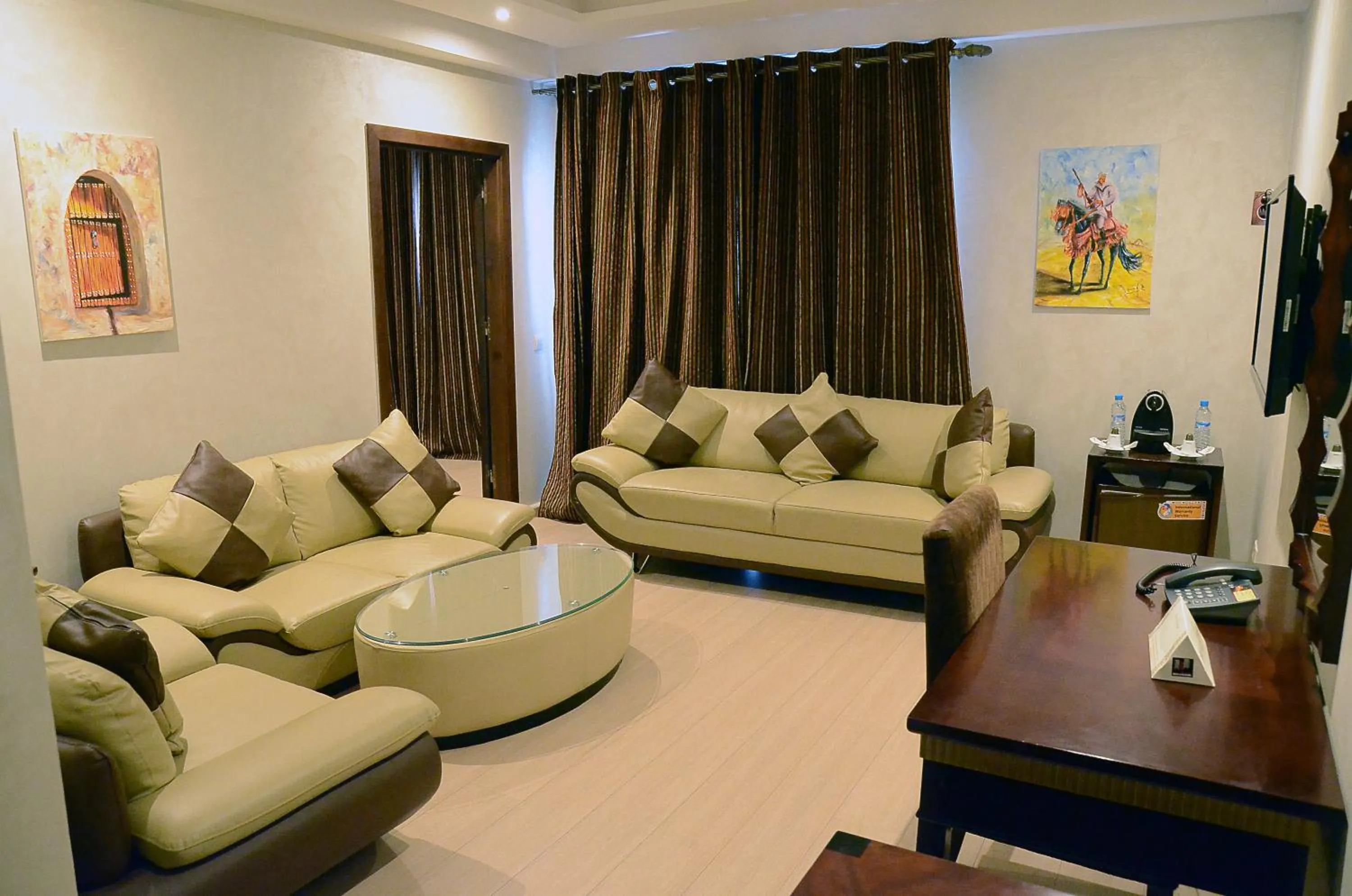 Living room in Hotel Chams