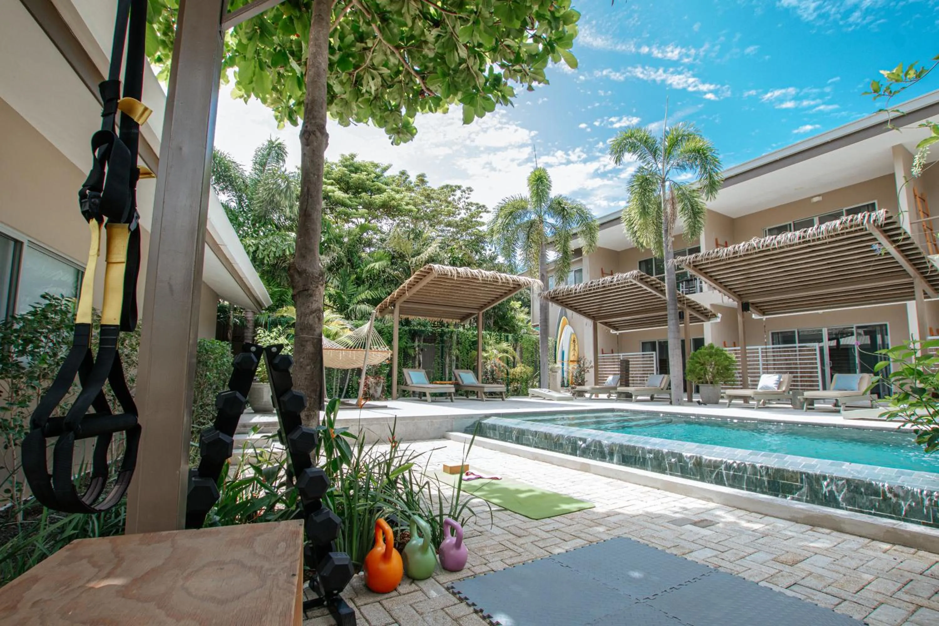 Fitness centre/facilities in Tamarindo Bay Boutique Hotel, Apartments & Suites