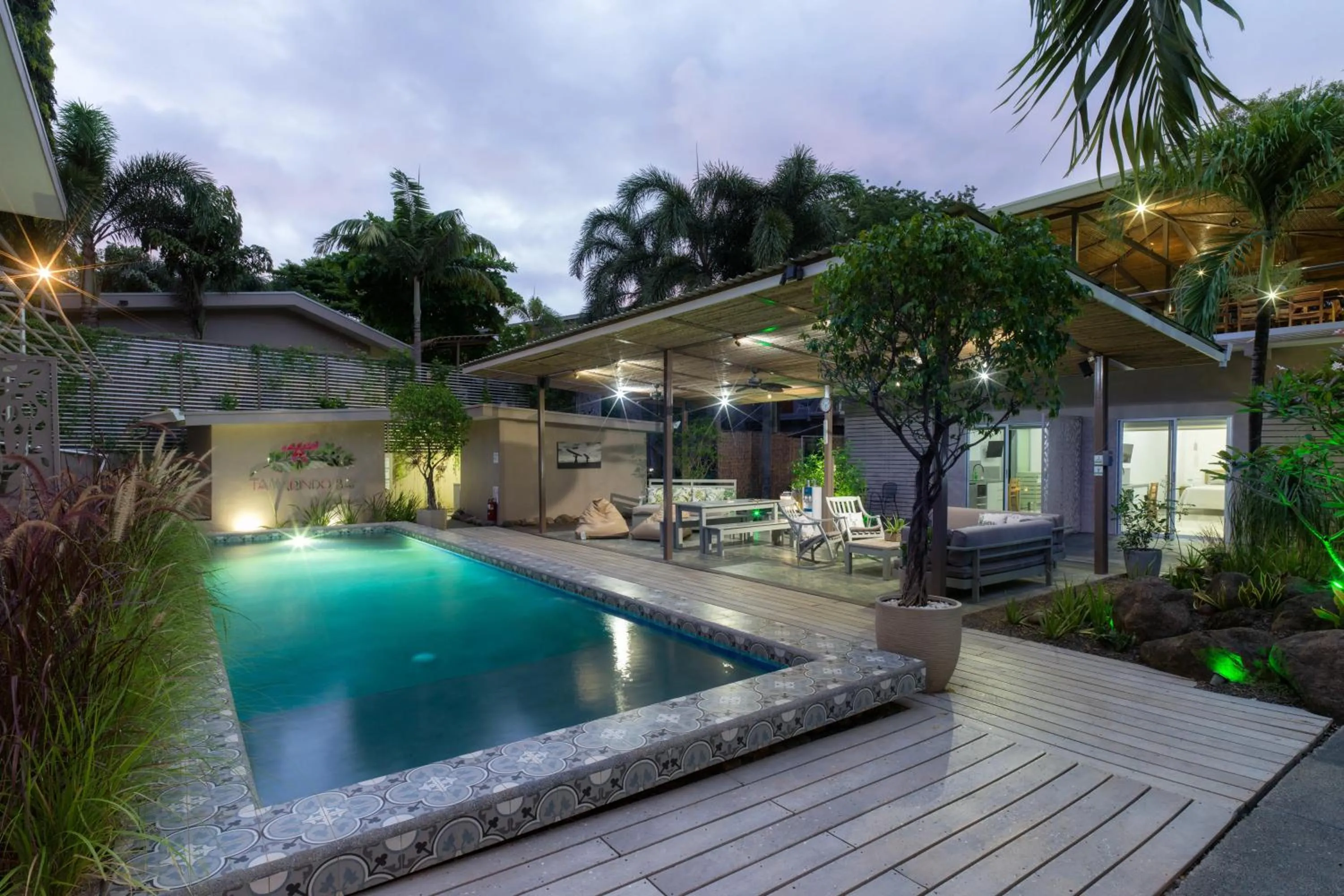 Swimming pool in Tamarindo Bay Boutique Hotel, Apartments & Suites