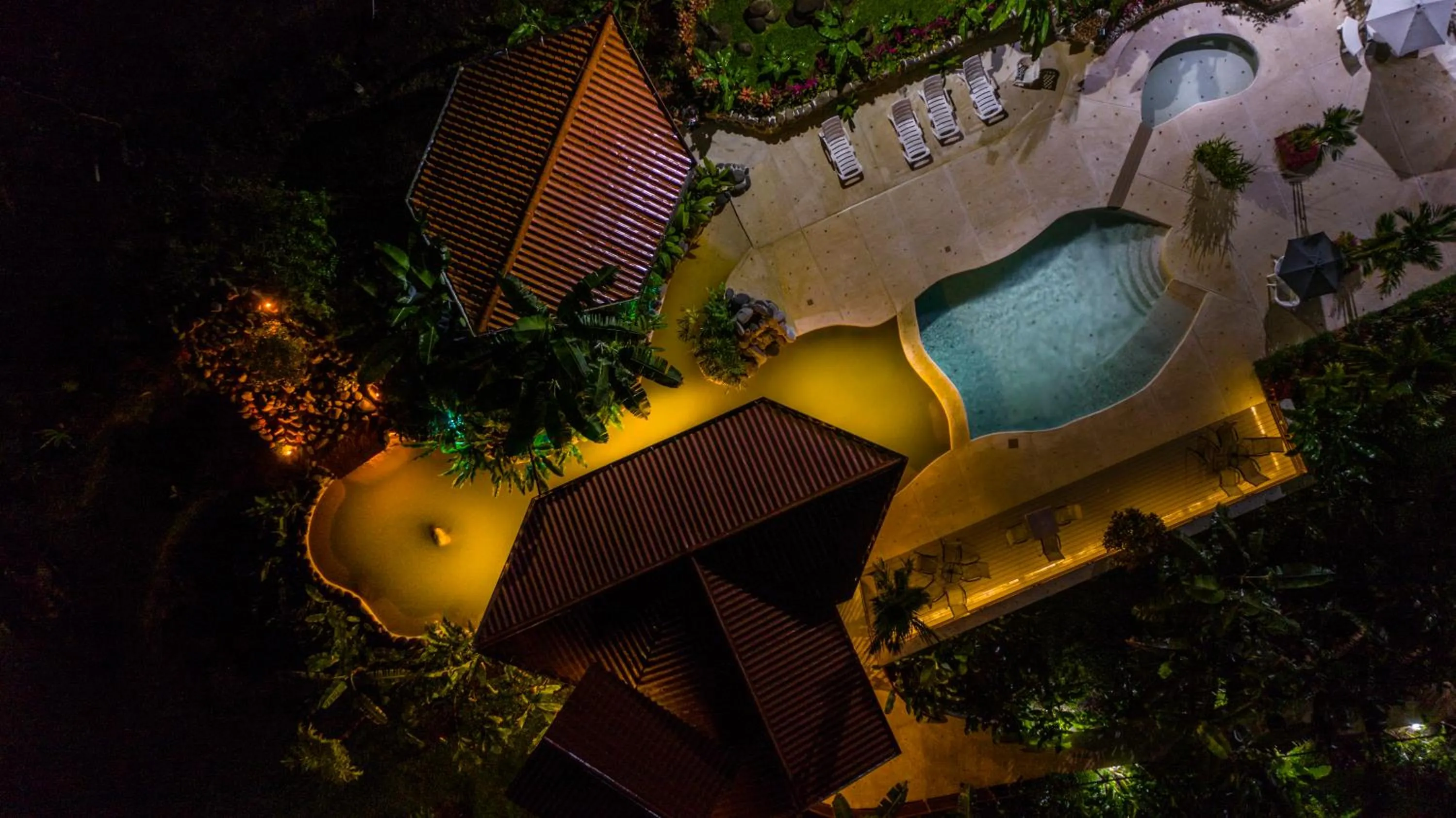 Pool view in Miradas Arenal Hotel & Hotsprings