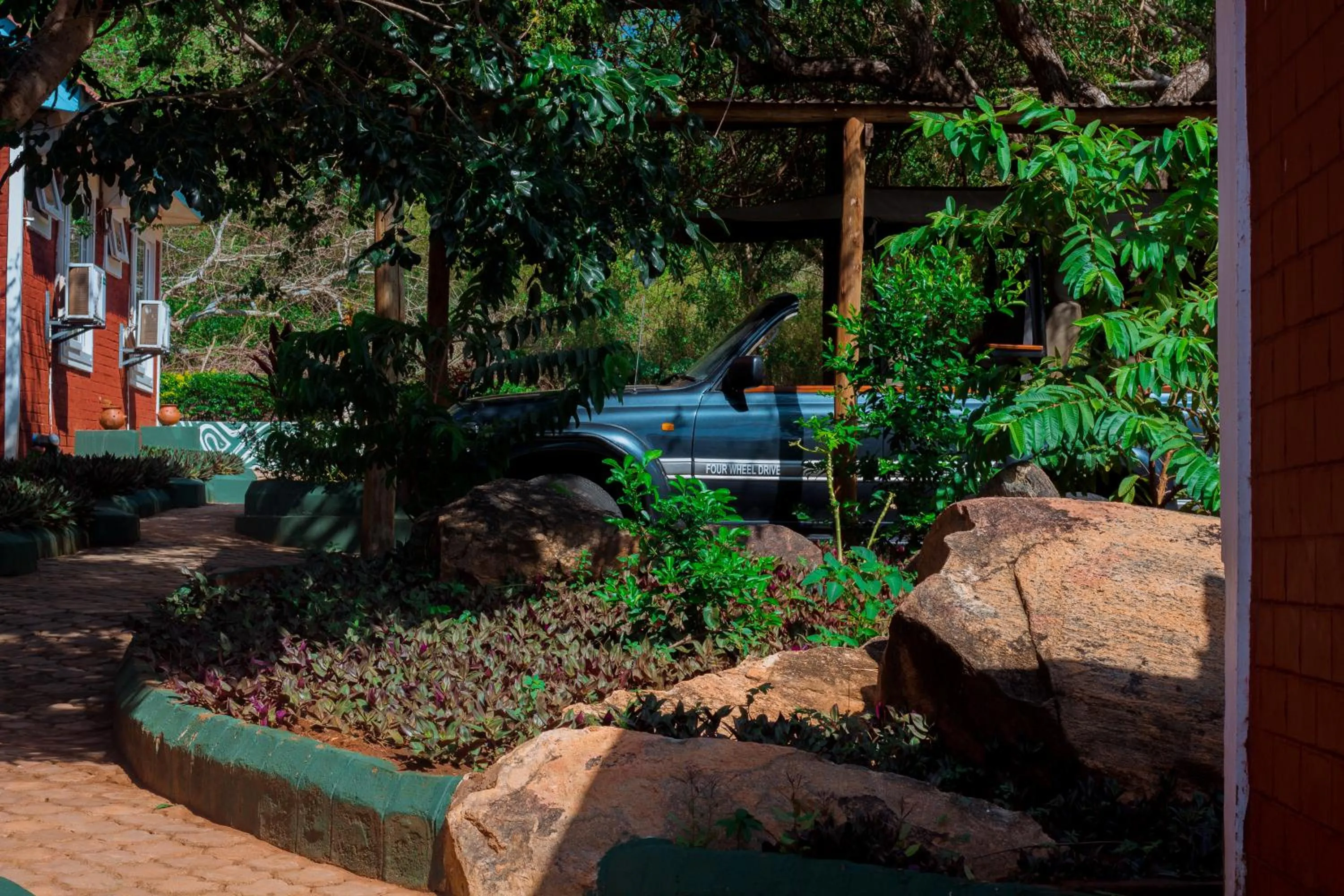 Garden view in Mkomazi Hotels and Camps