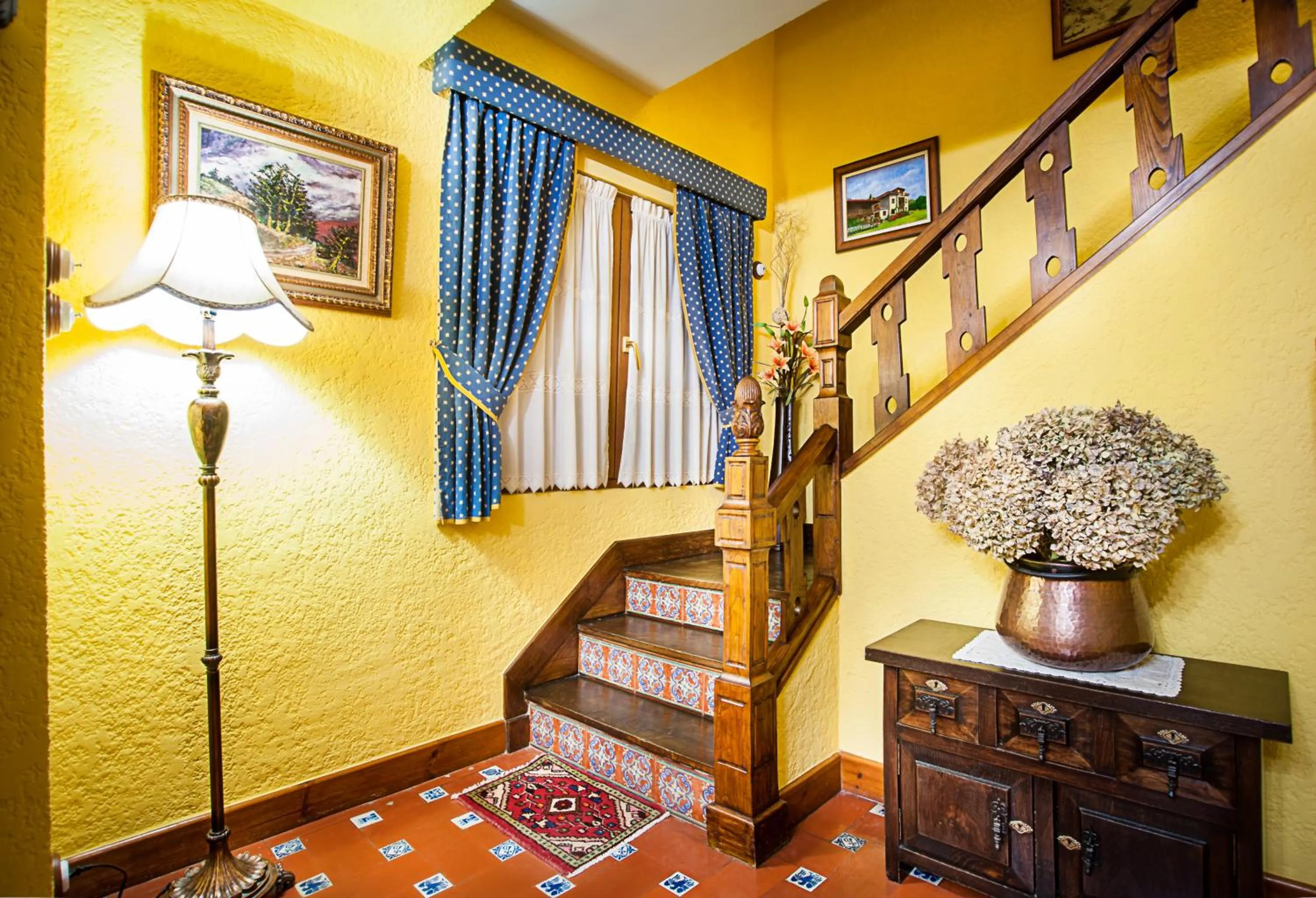 Living room in Casa de Aldea Riosol